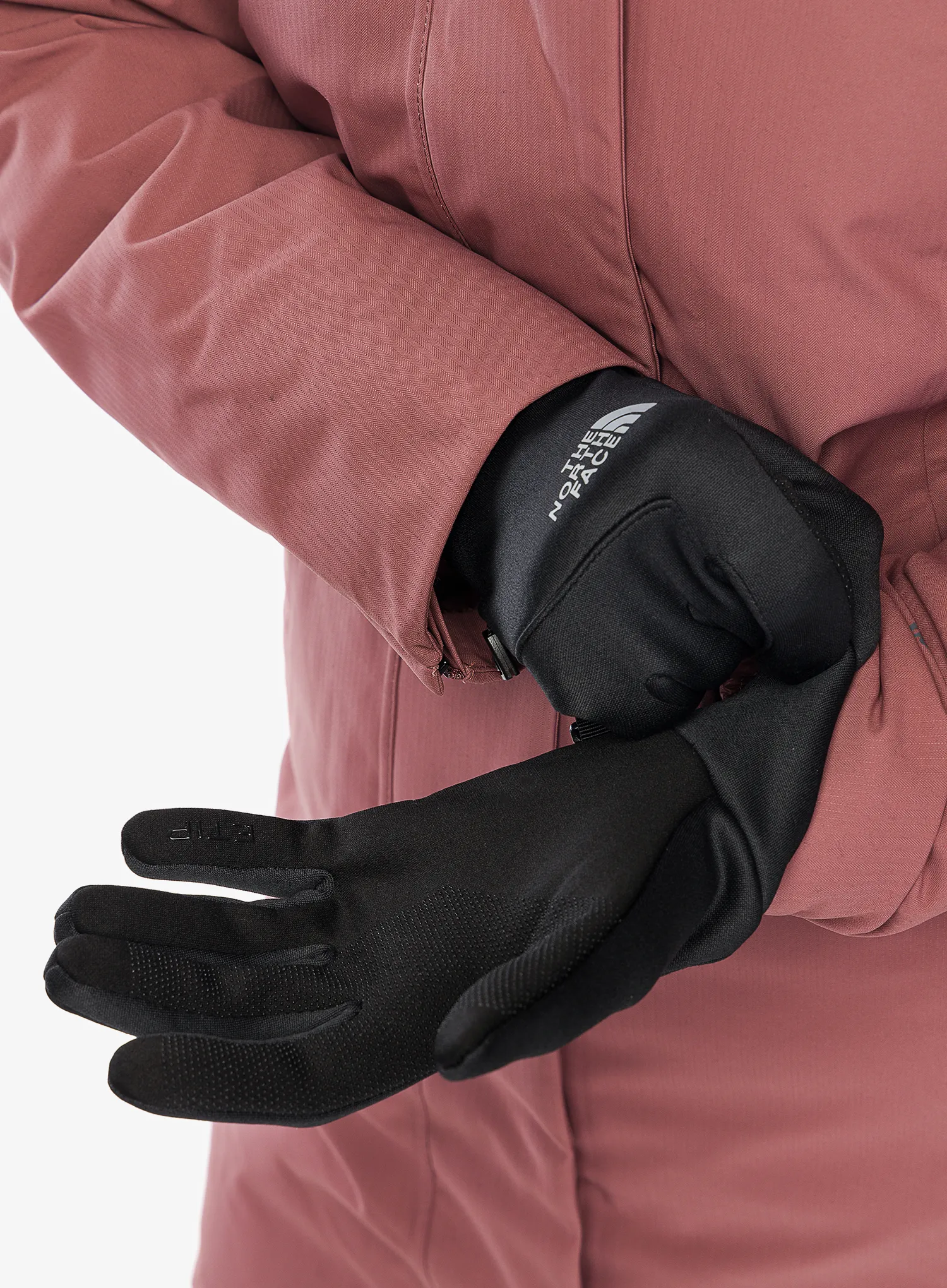 Mănuși femei The North Face Etip Hardface Glove - tnf black htr