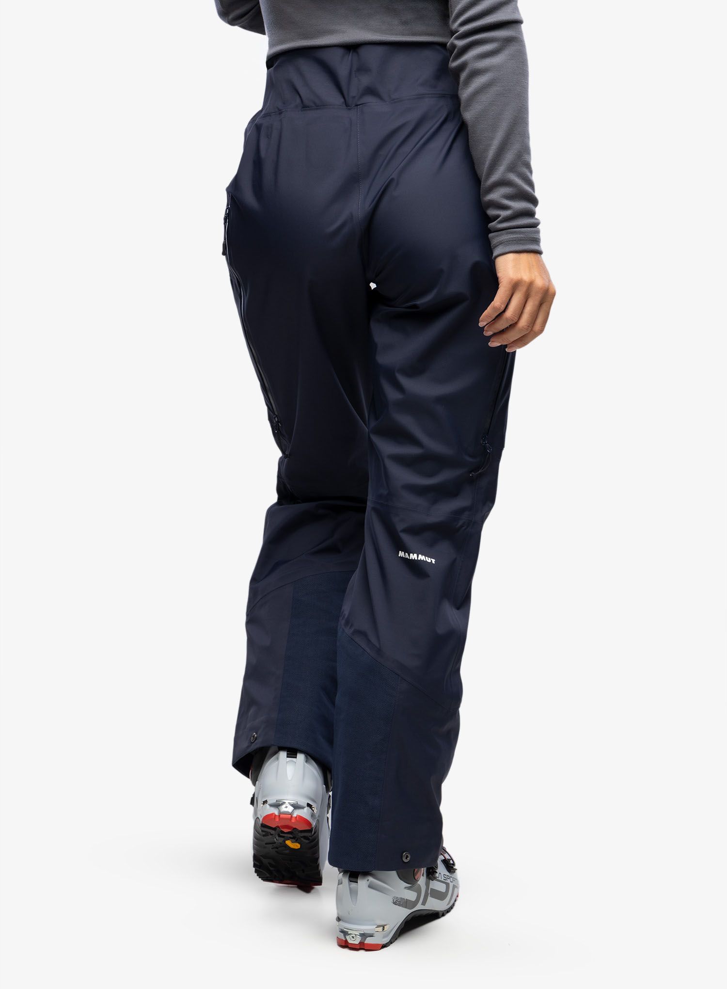 Pantaloni schi femei Mammut Haldigrat Air HS Pants - marine