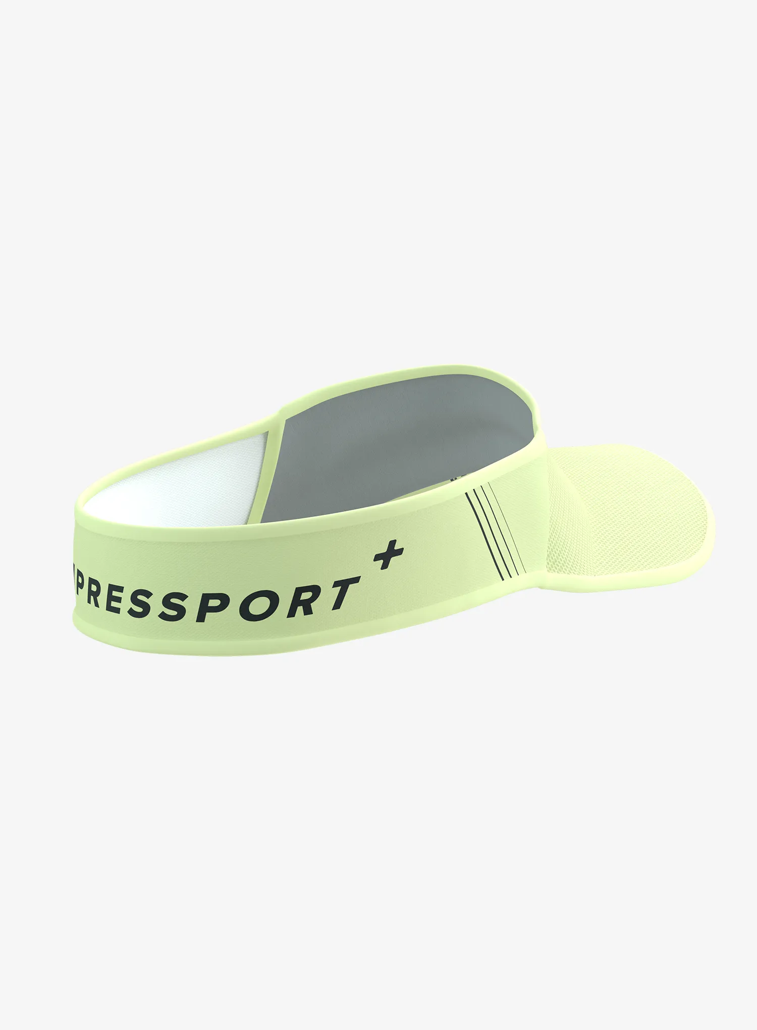 Viziera de alergare Compressport Visor Ultralight - shadow lime