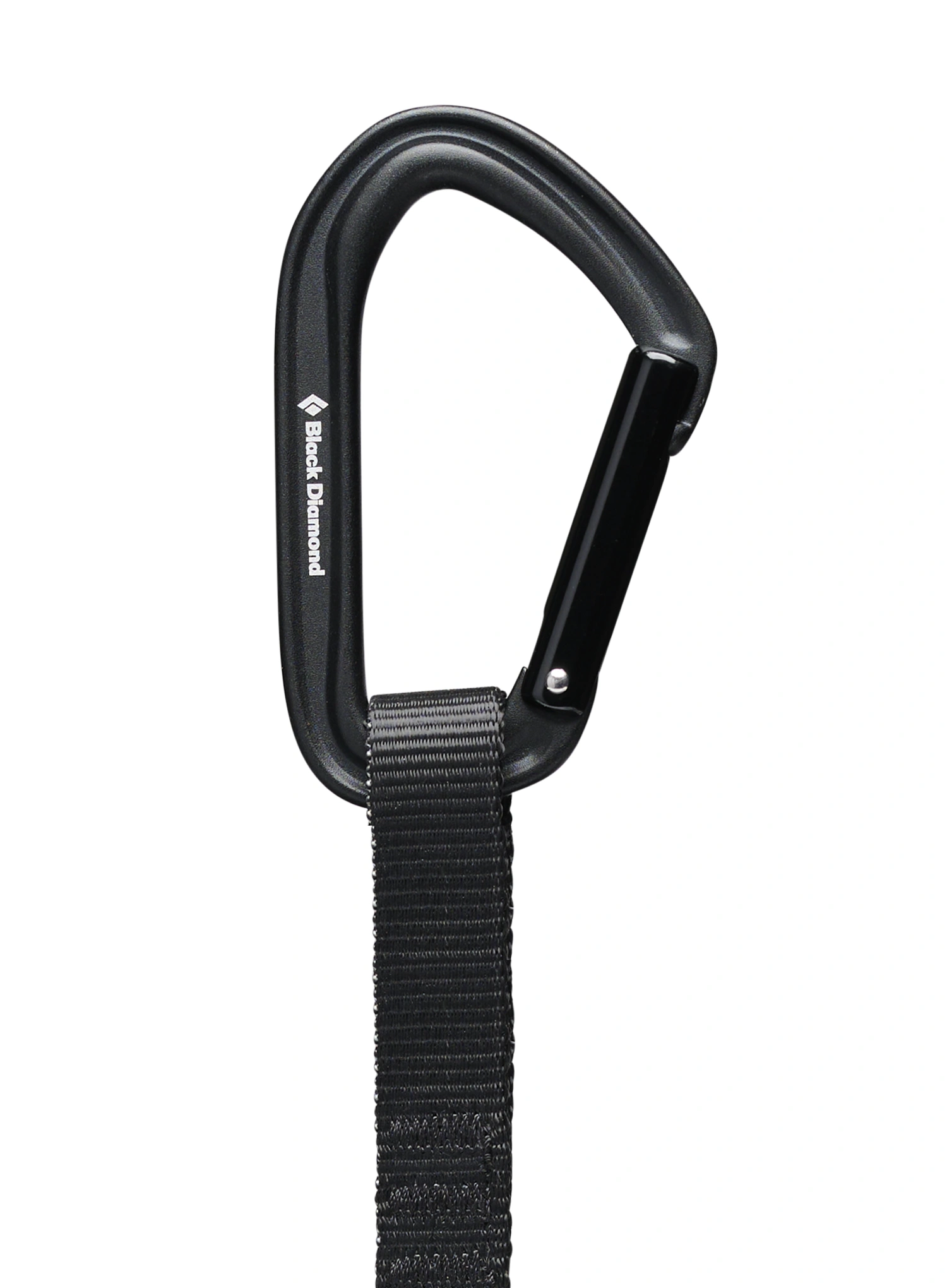 Buclă echipată escalada Black Diamond HotForge Hybrid Quickdraw 16 cm - clean green
