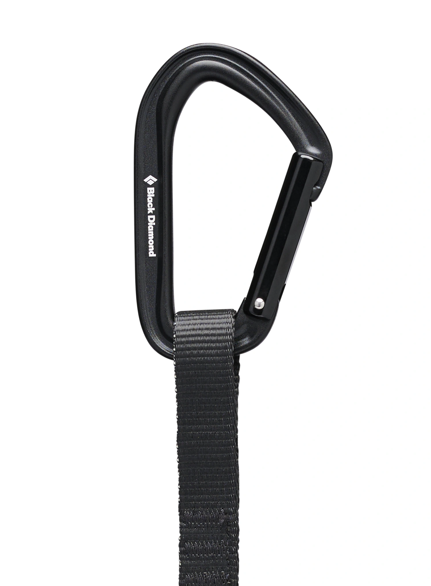 Buclă echipată escalada Black Diamond HotForge Quickdraw 16 cm - amber