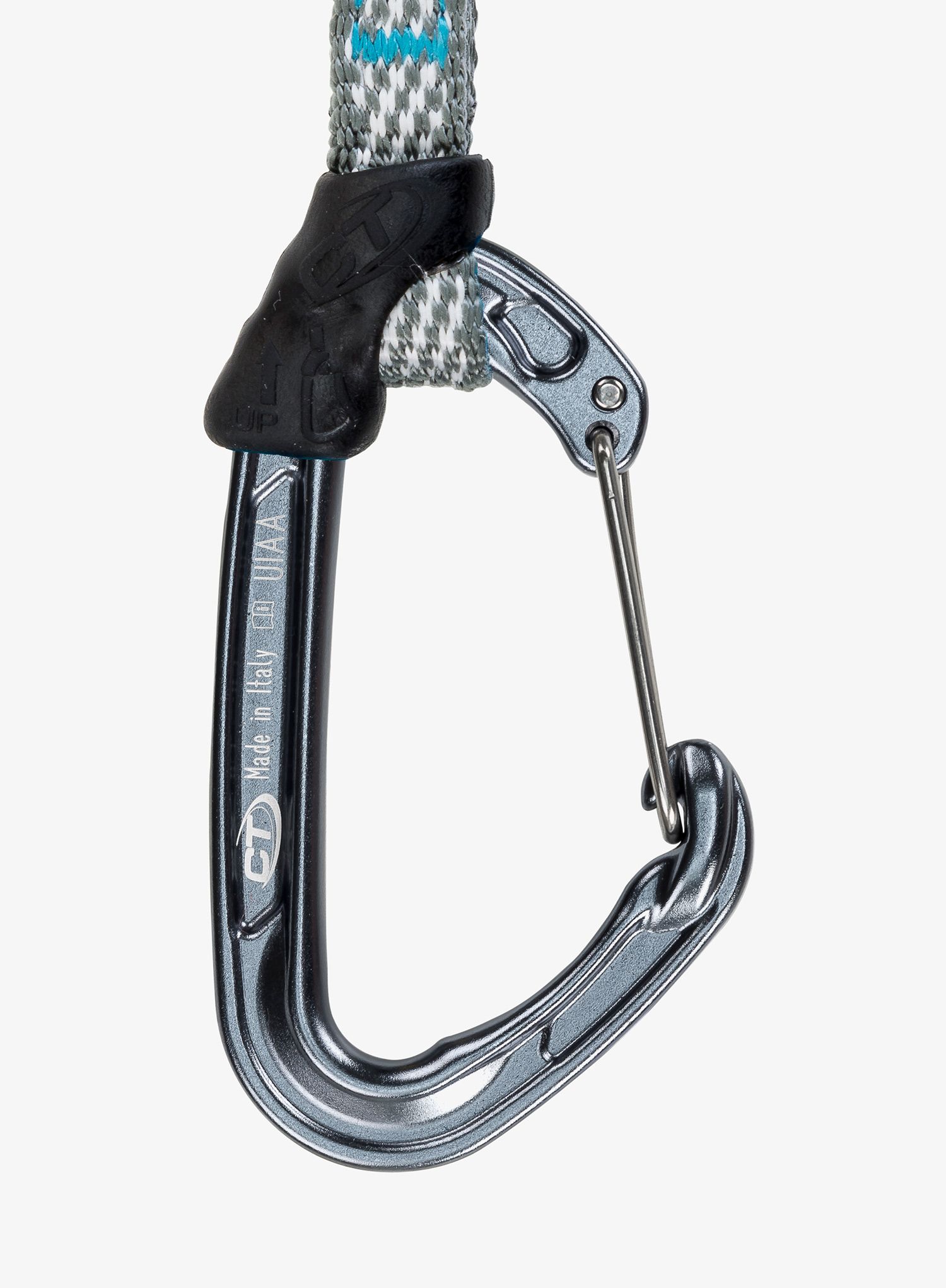 Buclă echipată escalada Climbing Technology/SKYLOTEC Ice Hook 12 cm - grey