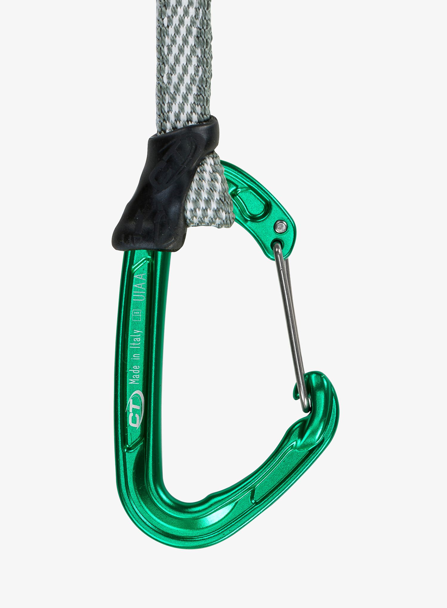 Buclă echipată escalada Climbing Technology/SKYLOTEC Ice Hook 17 cm - green/ green
