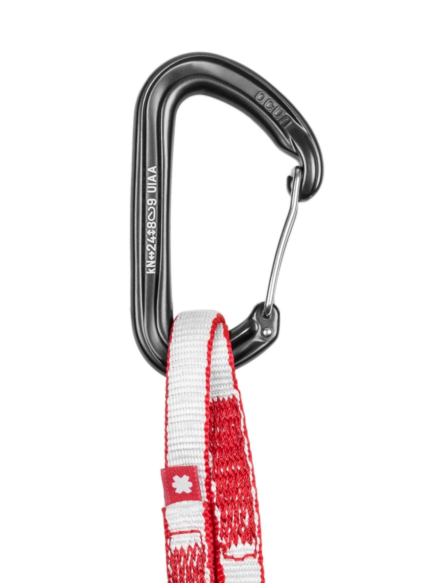 Buclă echipată escalada Ocun Hawk Wire ST-Sling Set Dyn 12 mm 40 cm - red