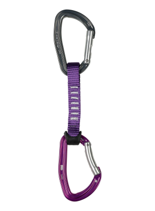 Buclă echipată escalada Petzl Djinn Acess 12 cm - violet