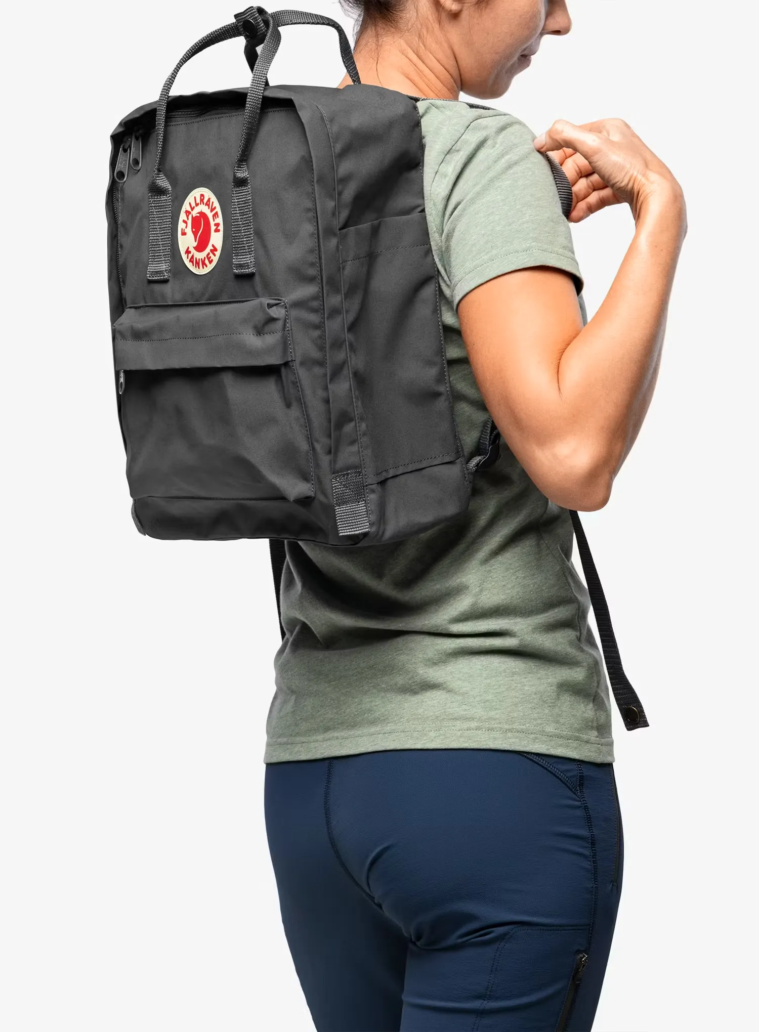 Rucsac de oras Fjallraven Kanken - graphite