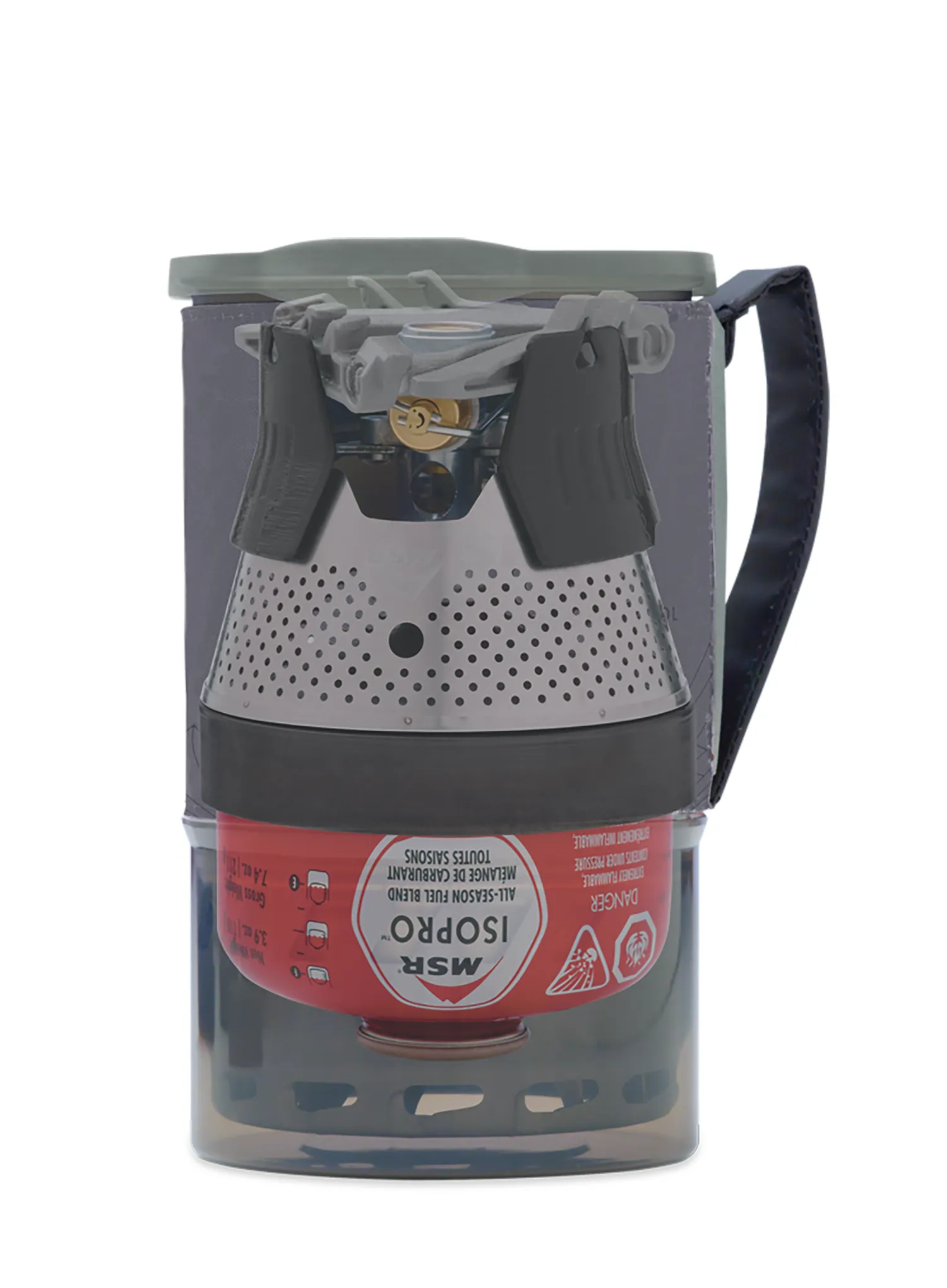 Cratita de voiaj MSR WindBurner Personal Accessory Pot - gray