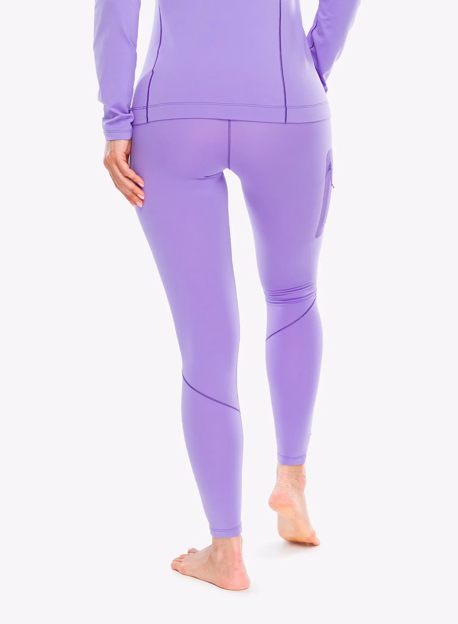Colanti termici femei Arcteryx Rho Bottom - aster