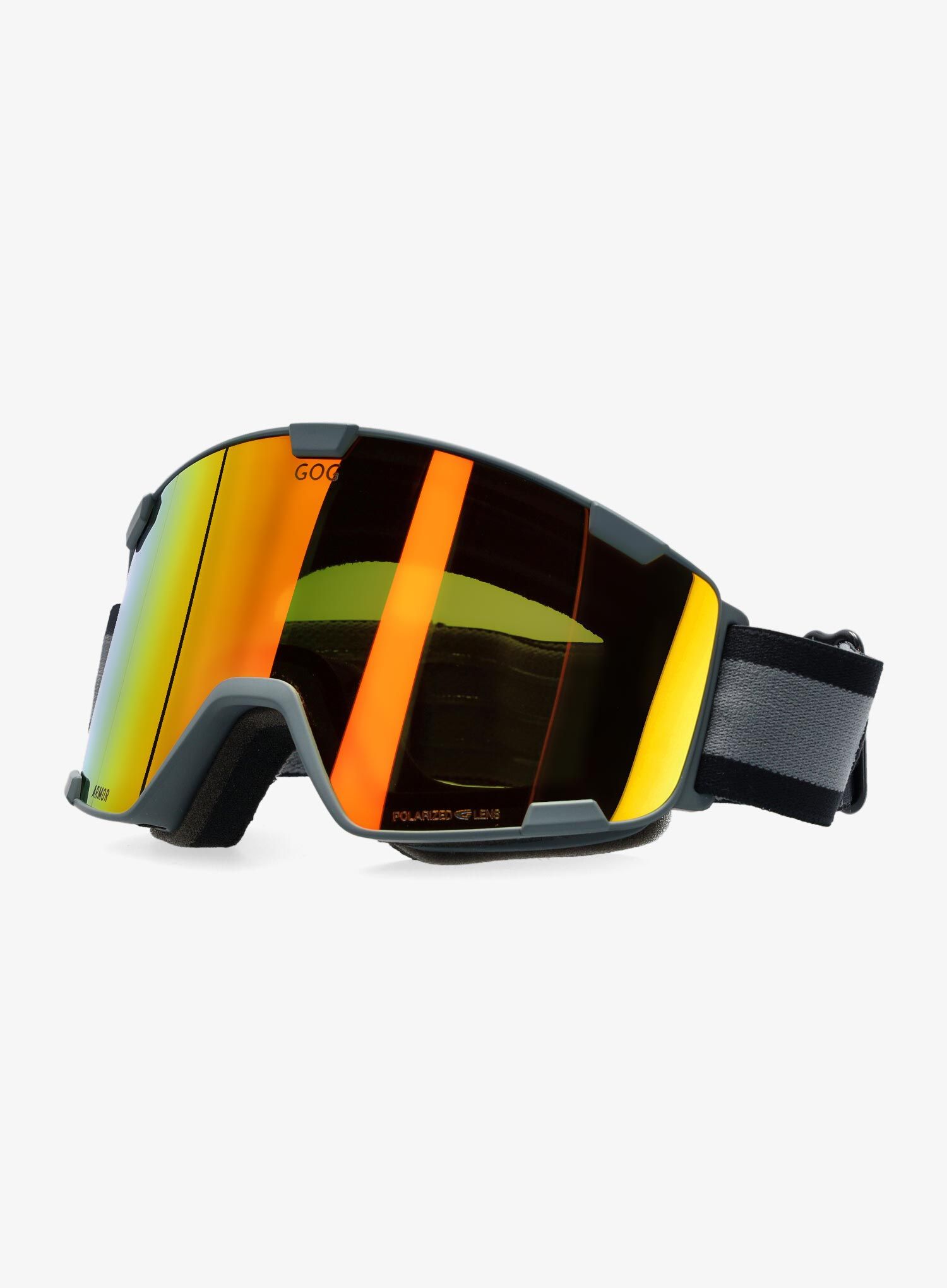 Ochelari schi GOG Armor - matt black/polychromatic red