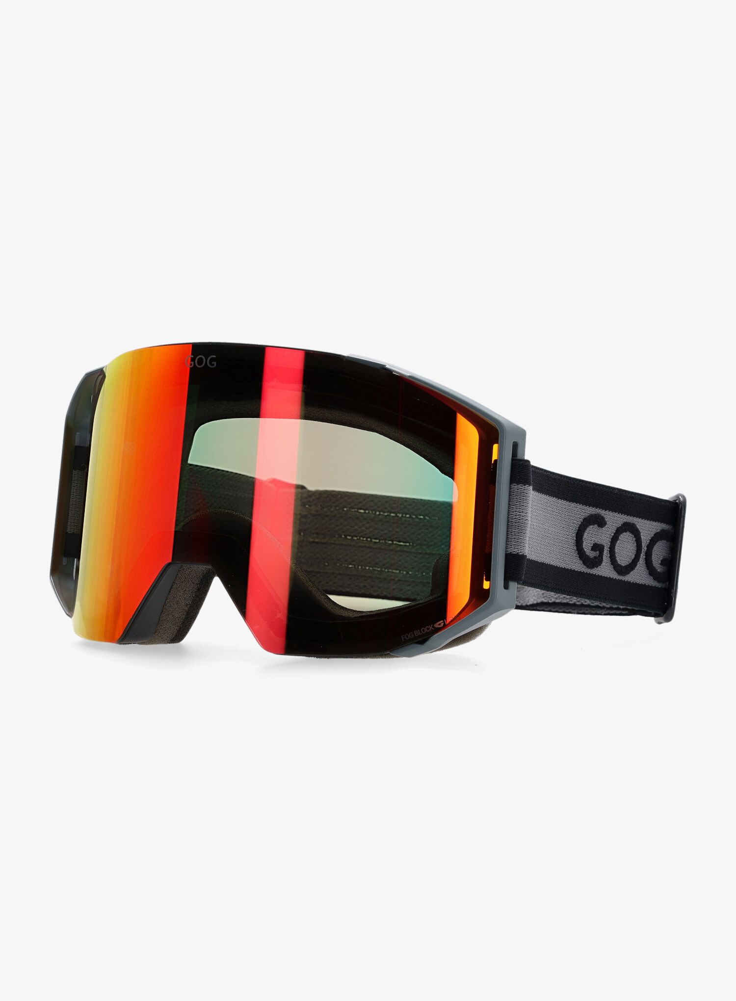 Ochelari schi GOG Stratus - matt black/grey/red
