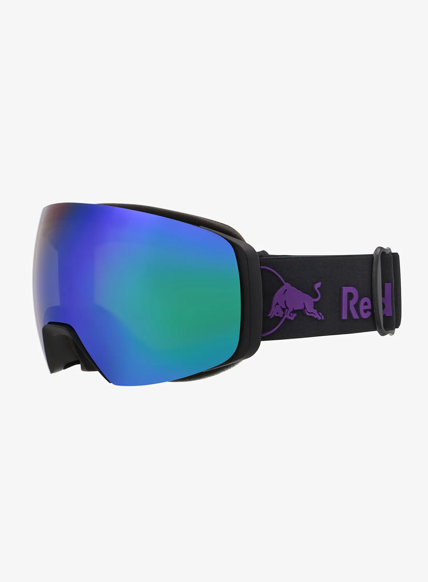 Ochelari schi Red Bull Spect Jon - black/brown with green mirror