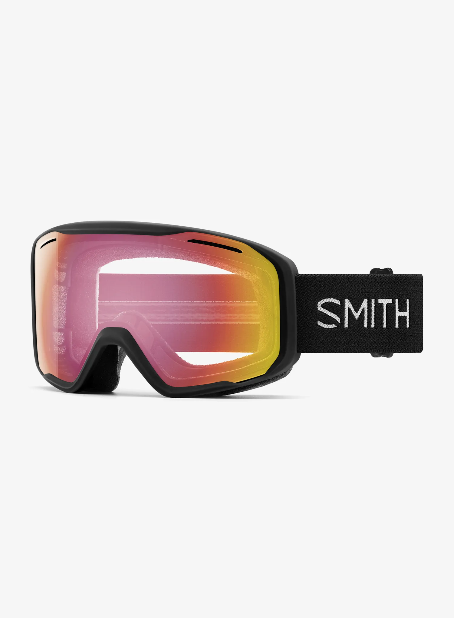 Ochelari schi Smith Blazer - black/red solx mirror antifog