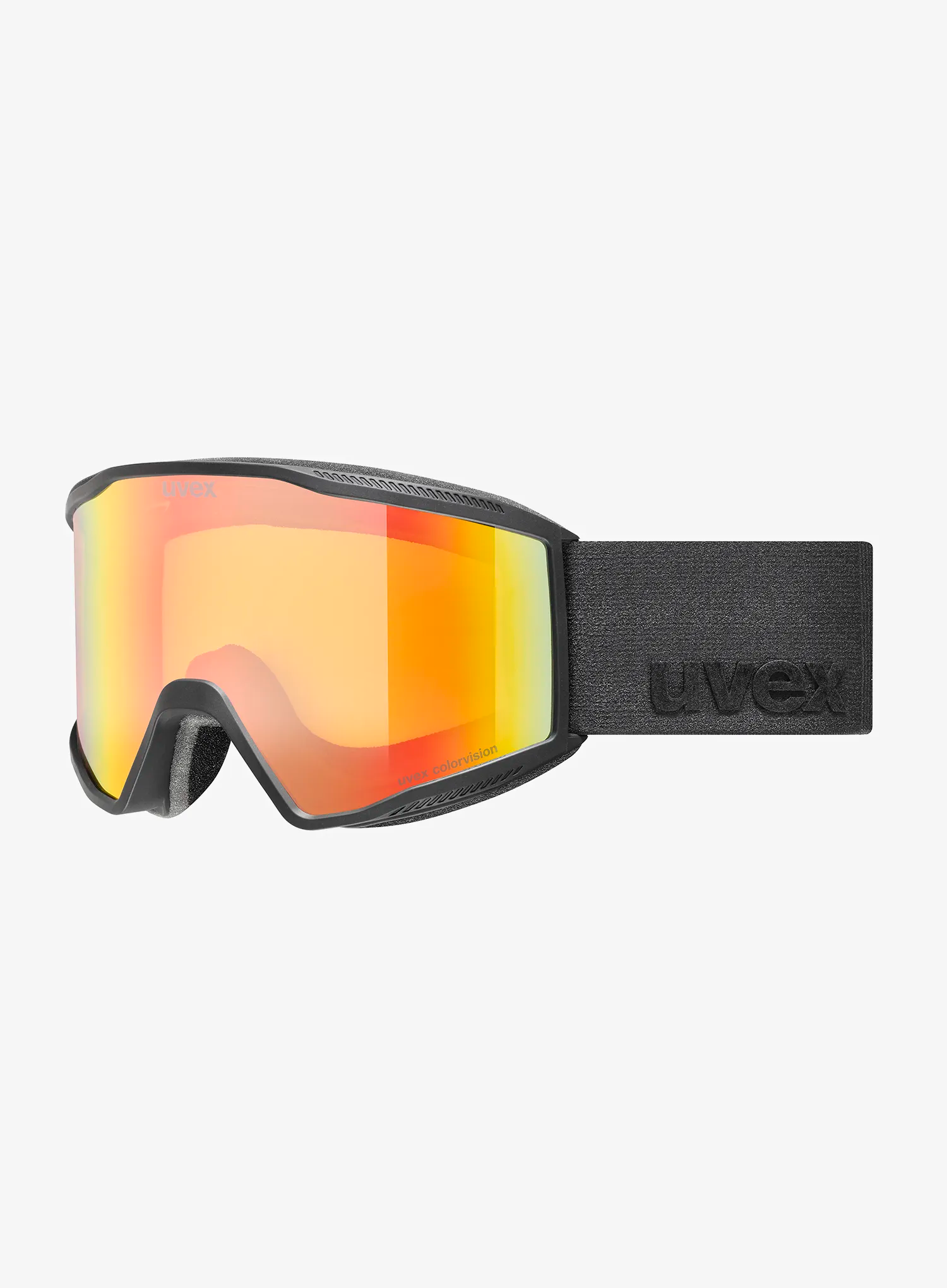 Ochelari schi Uvex Blast CV - black matt/rainbow -yellow S1