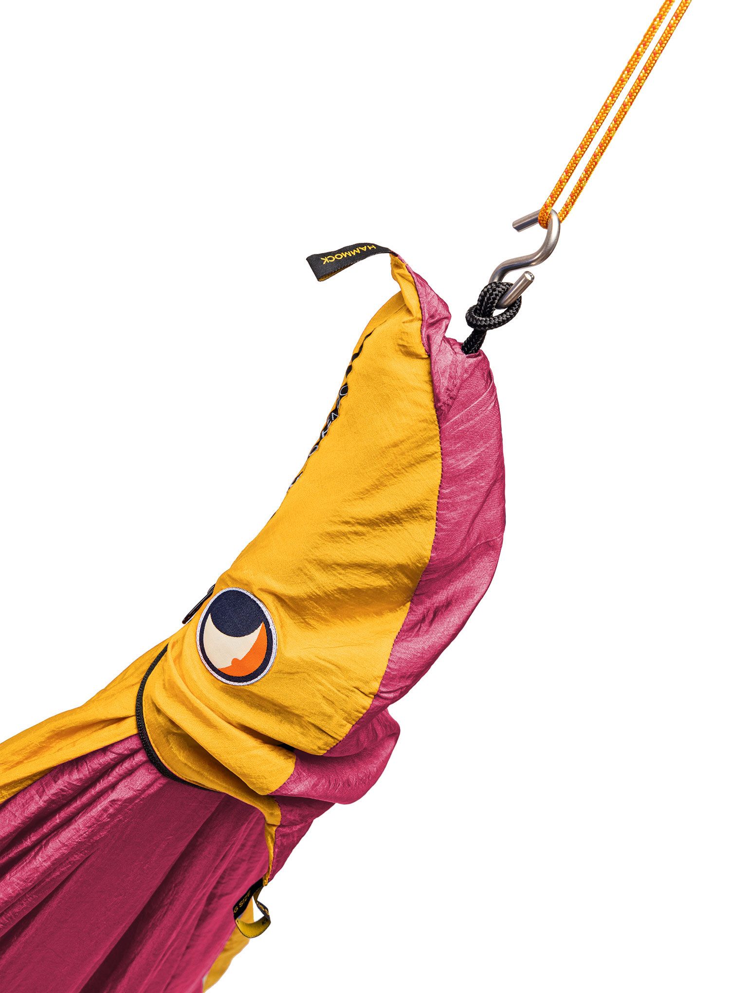 Hamac de voiaj Ticket to The Moon King Size Hammock - burgundy/dark yellow