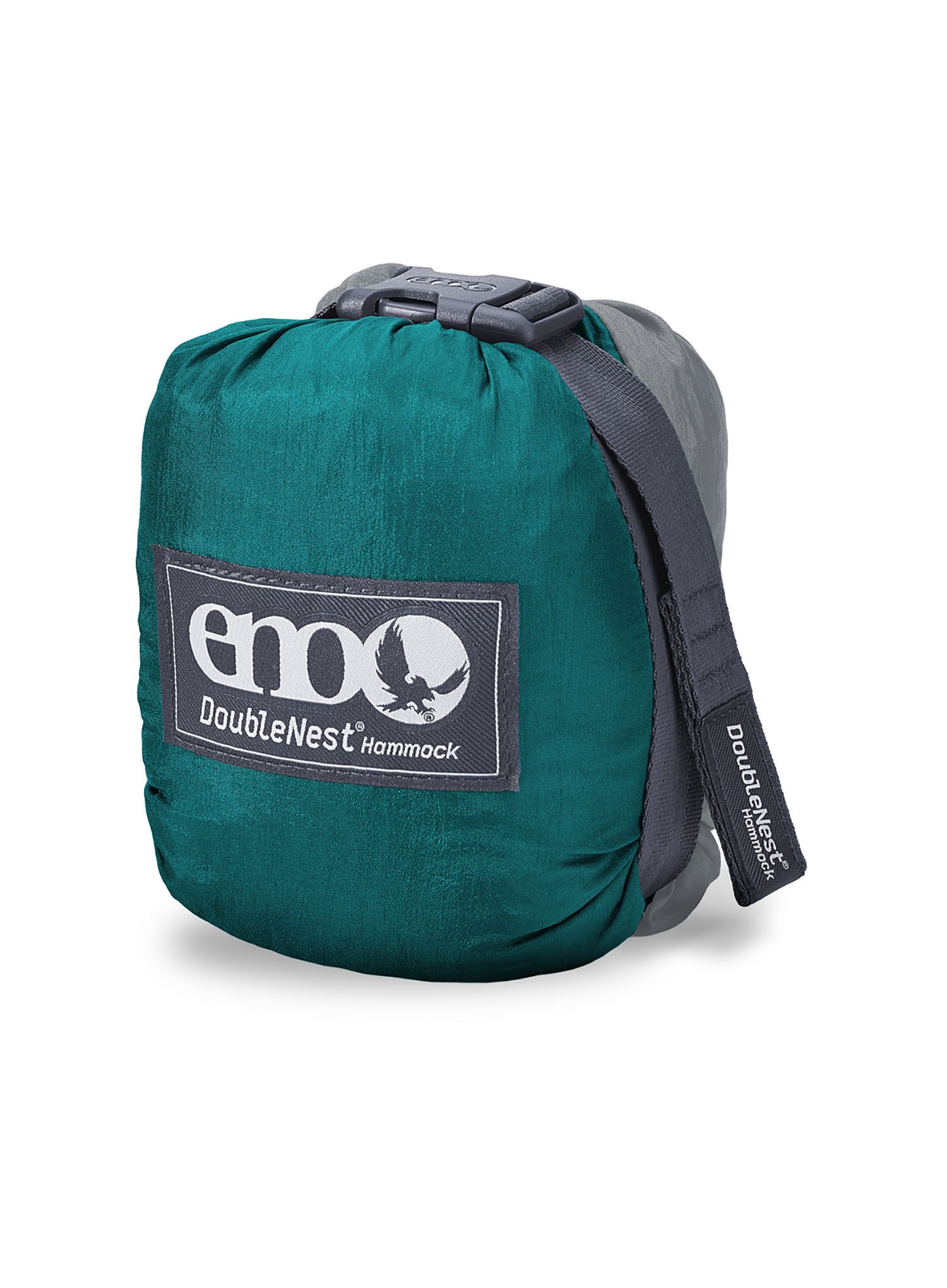 Hamac de voiaj ENO DoubleNest Hammock - seafoam/grey