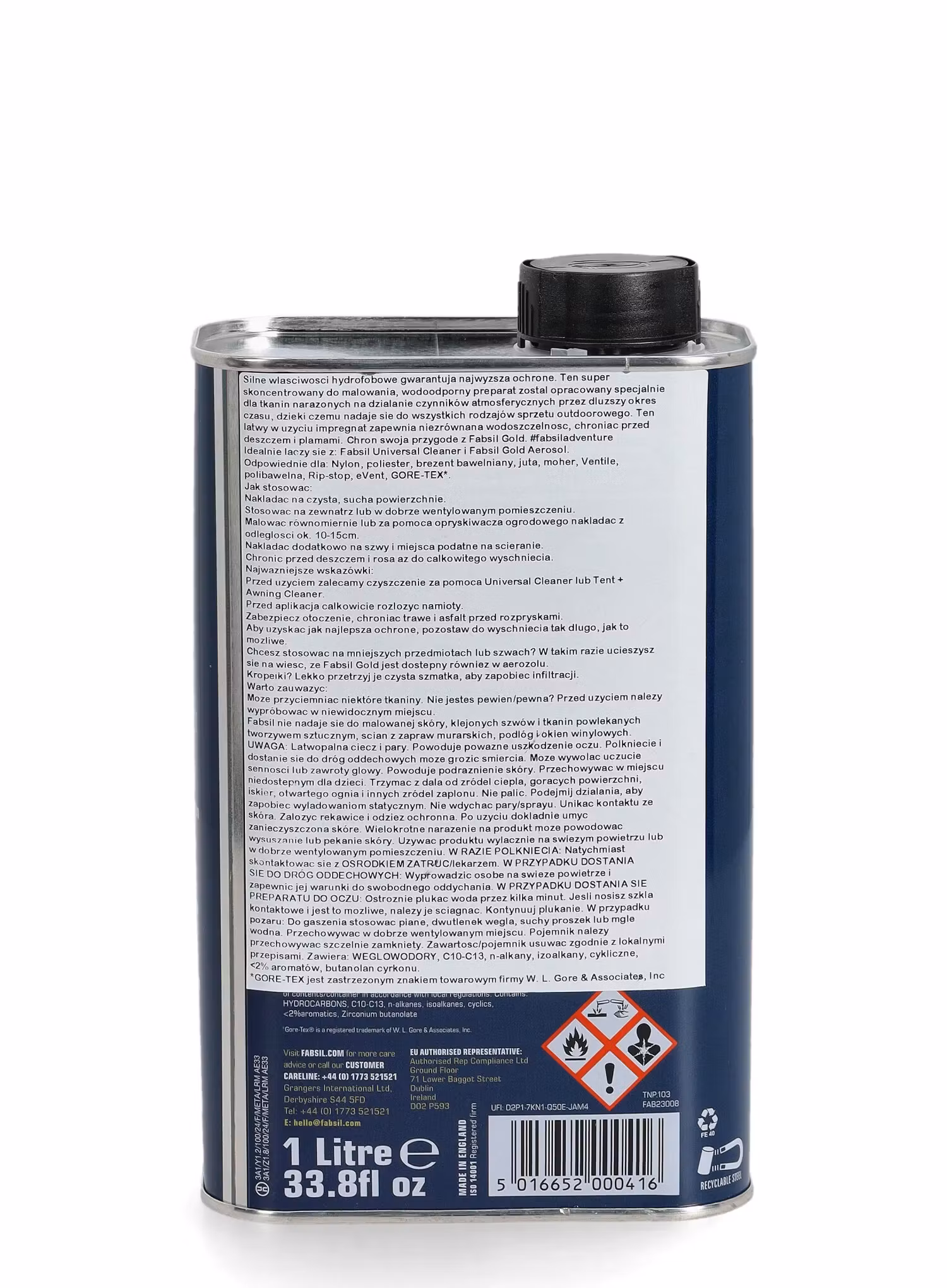 Preparat impregnare corturi Grangers Fabsil Universal Protector Gold 1000 ml