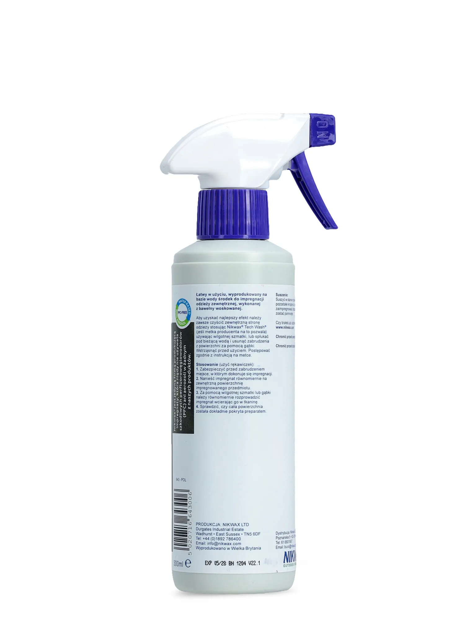 Impregnare Nikwax Wax Cotton Proof 300ml