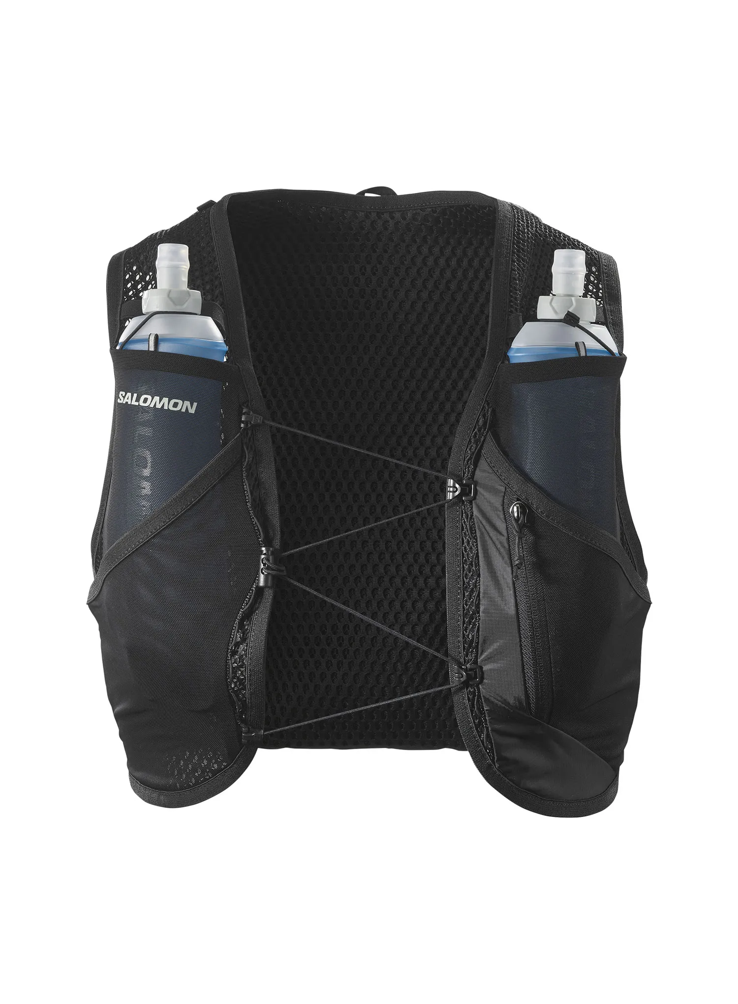 Vesta alergare Salomon Active Skin 8 Set - black/metal