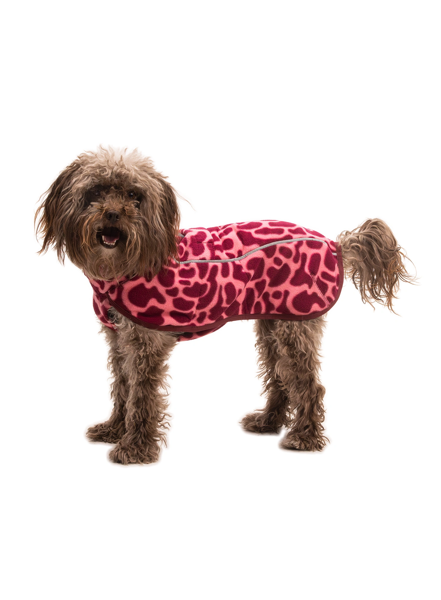 Vestă pentru câine Ruffwear Climate Changer Fleece Vest - berry lava