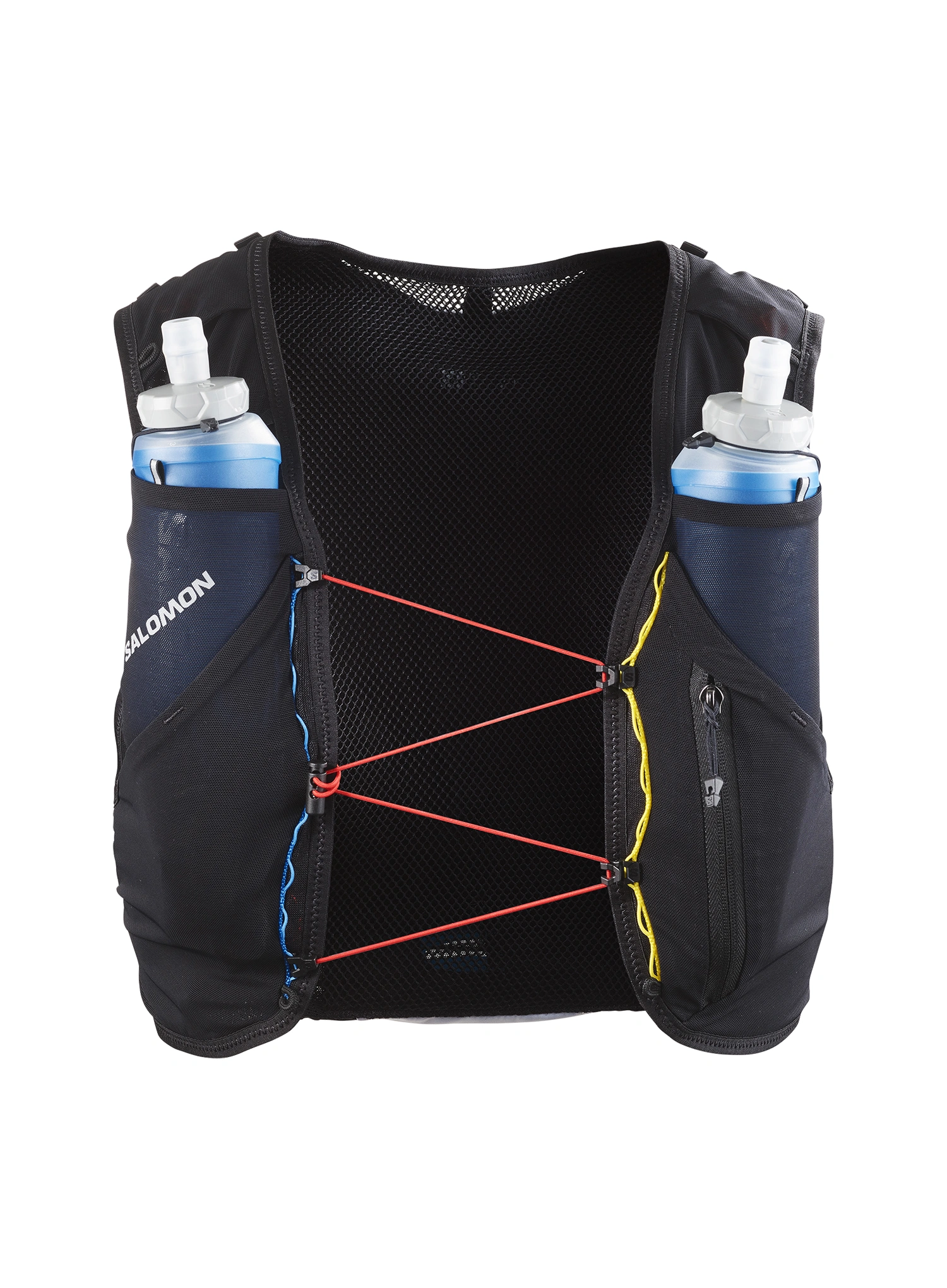 Vesta alergare Salomon Adv Skin 5 Race Flag Set - black/white