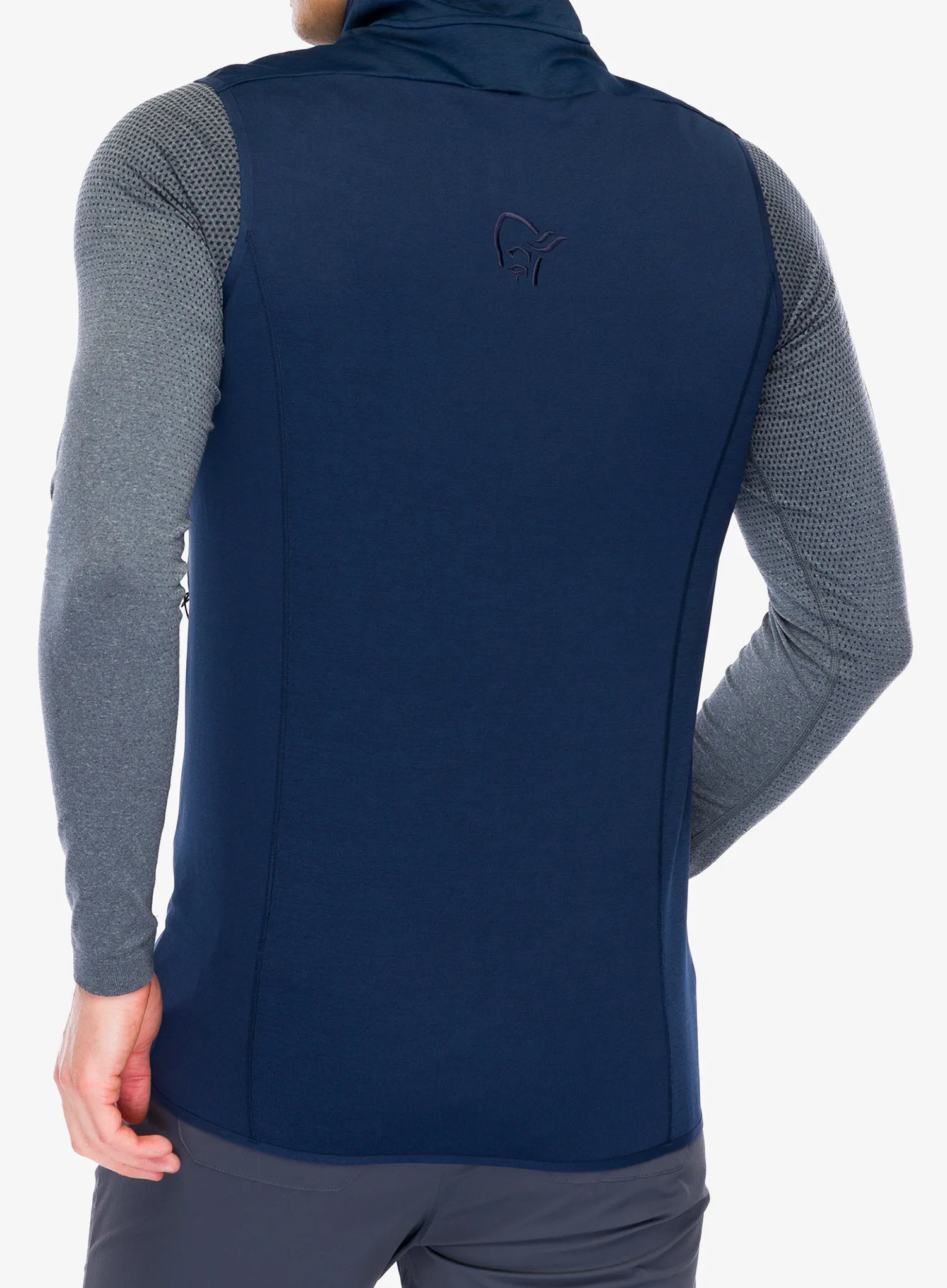 Vestă Norrona Falketind Warm2 Octa Vest - indigo night blue
