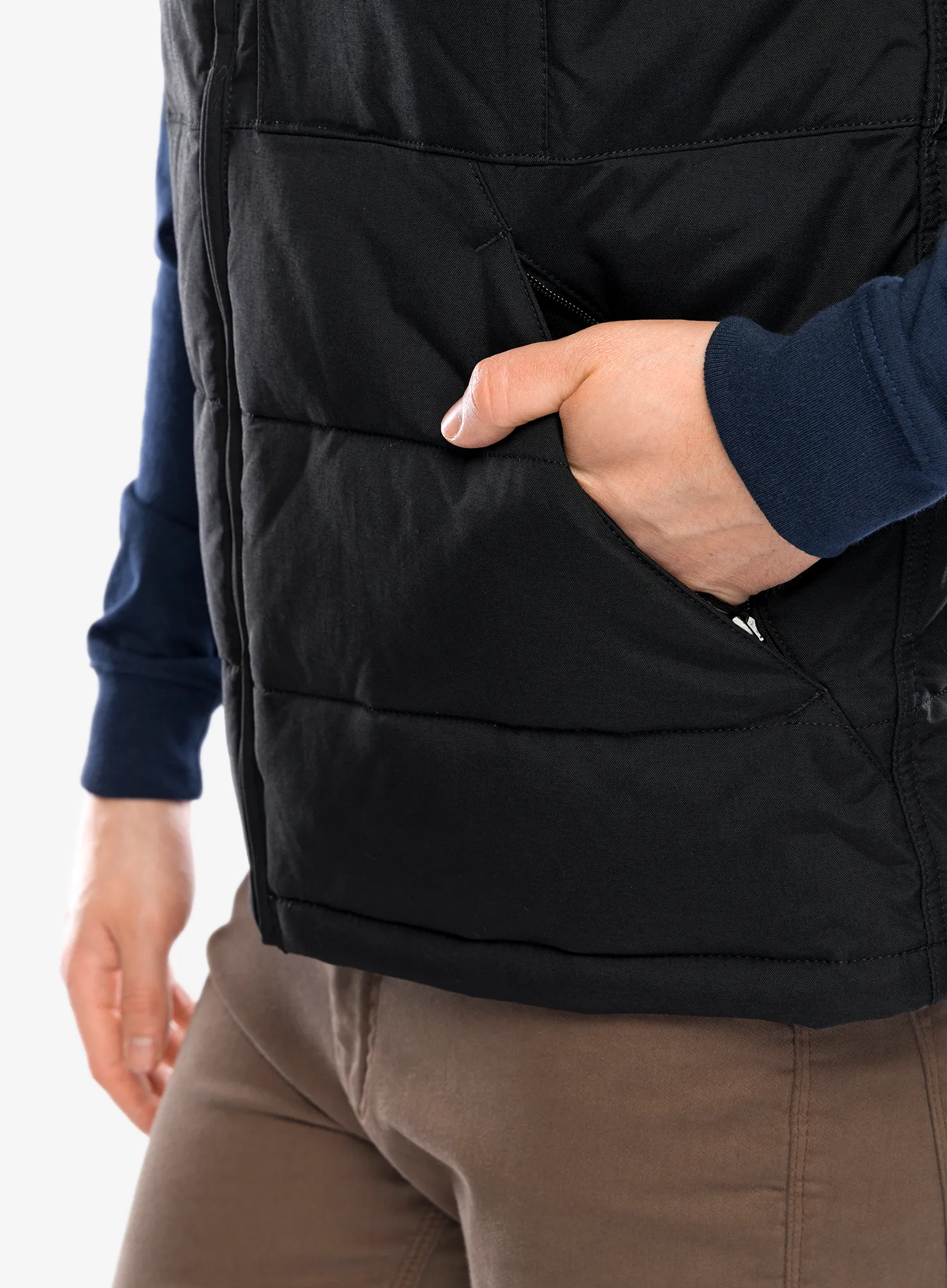 Vesta încălzită Carhartt Loose Fit Montana Insulated Vest - black