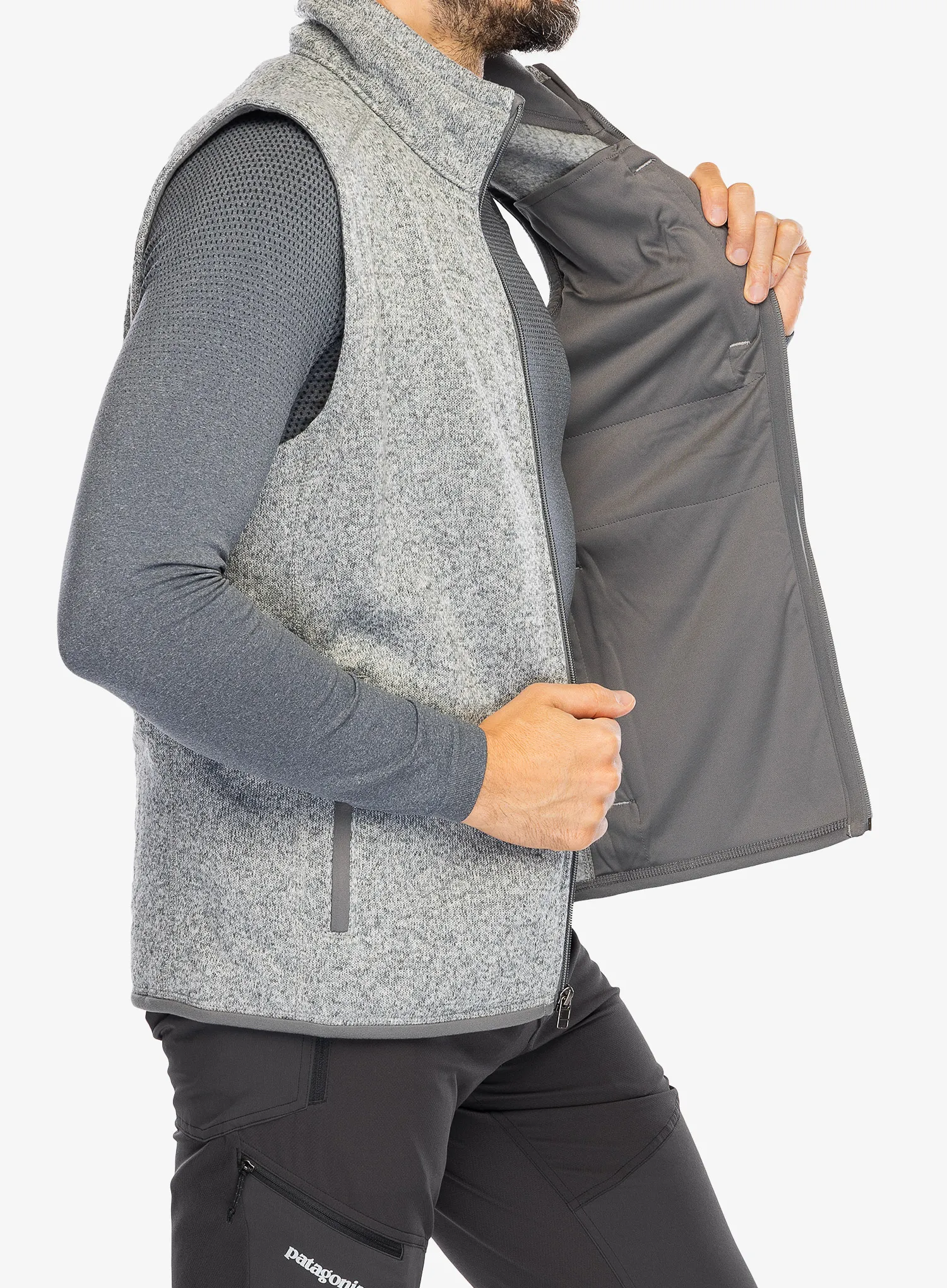 Vestă barbati Patagonia Better Sweater Vest - stonewash