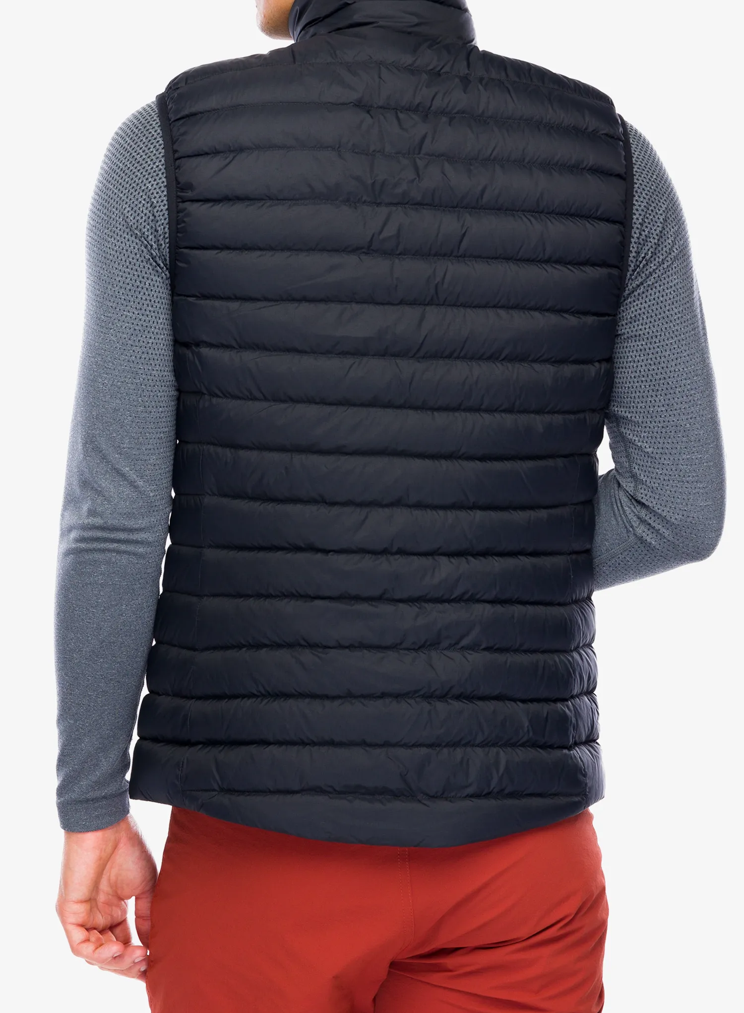 Vesta matlasata barbati Mountain Equipment Earthrise Vest - black/black