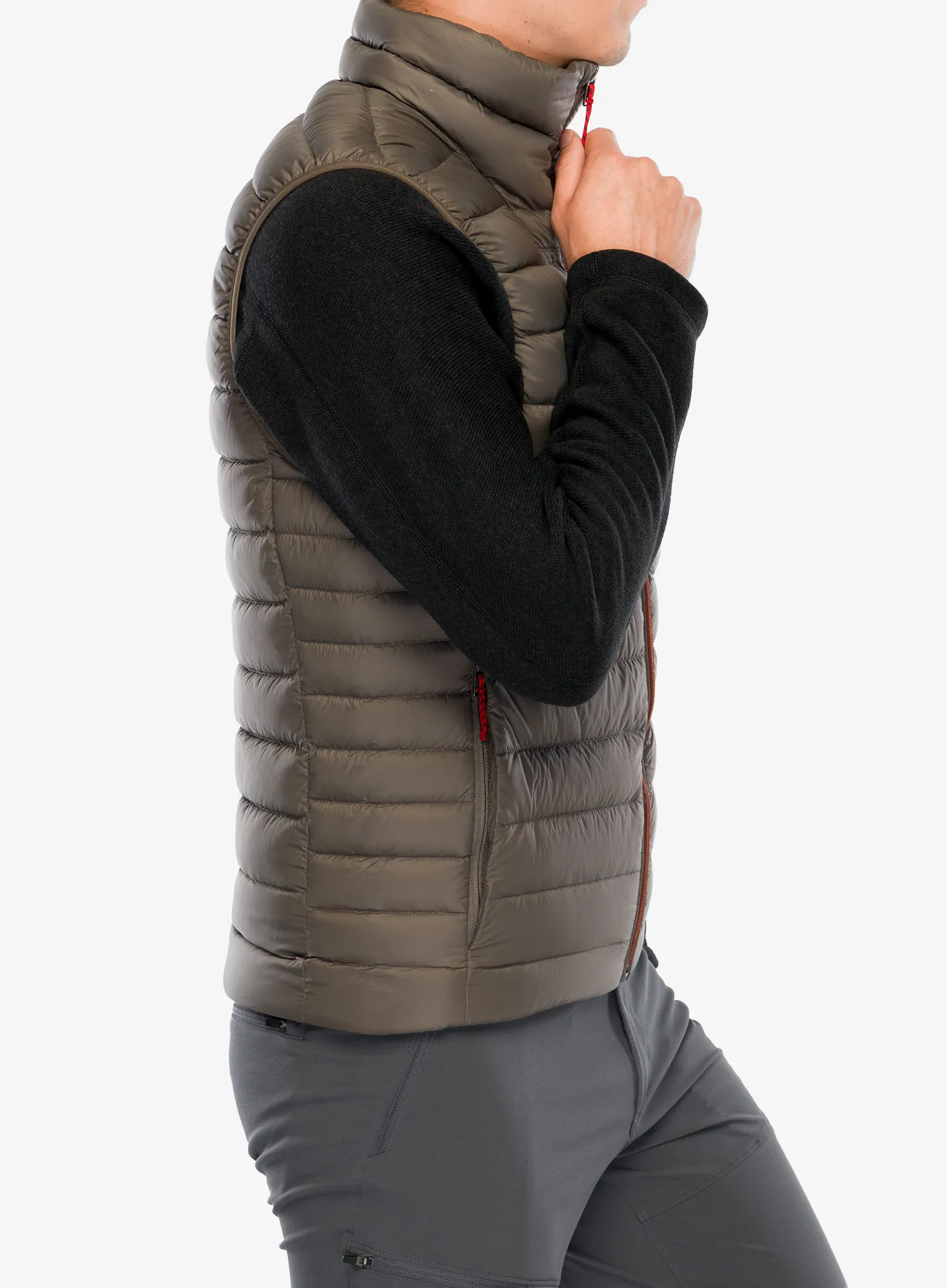 Vesta matlasata barbati Patagonia Down Sweater Vest - marlow brown