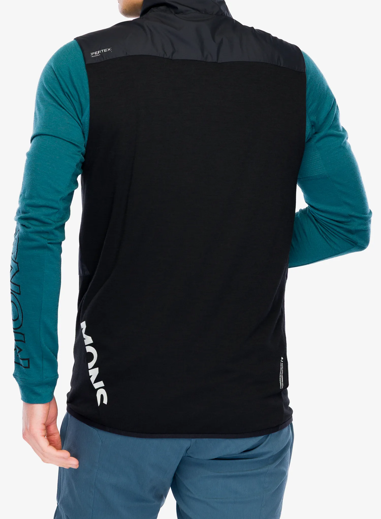 Vesta ciclism Mons Royale Diversion Merino Wind Vest - black