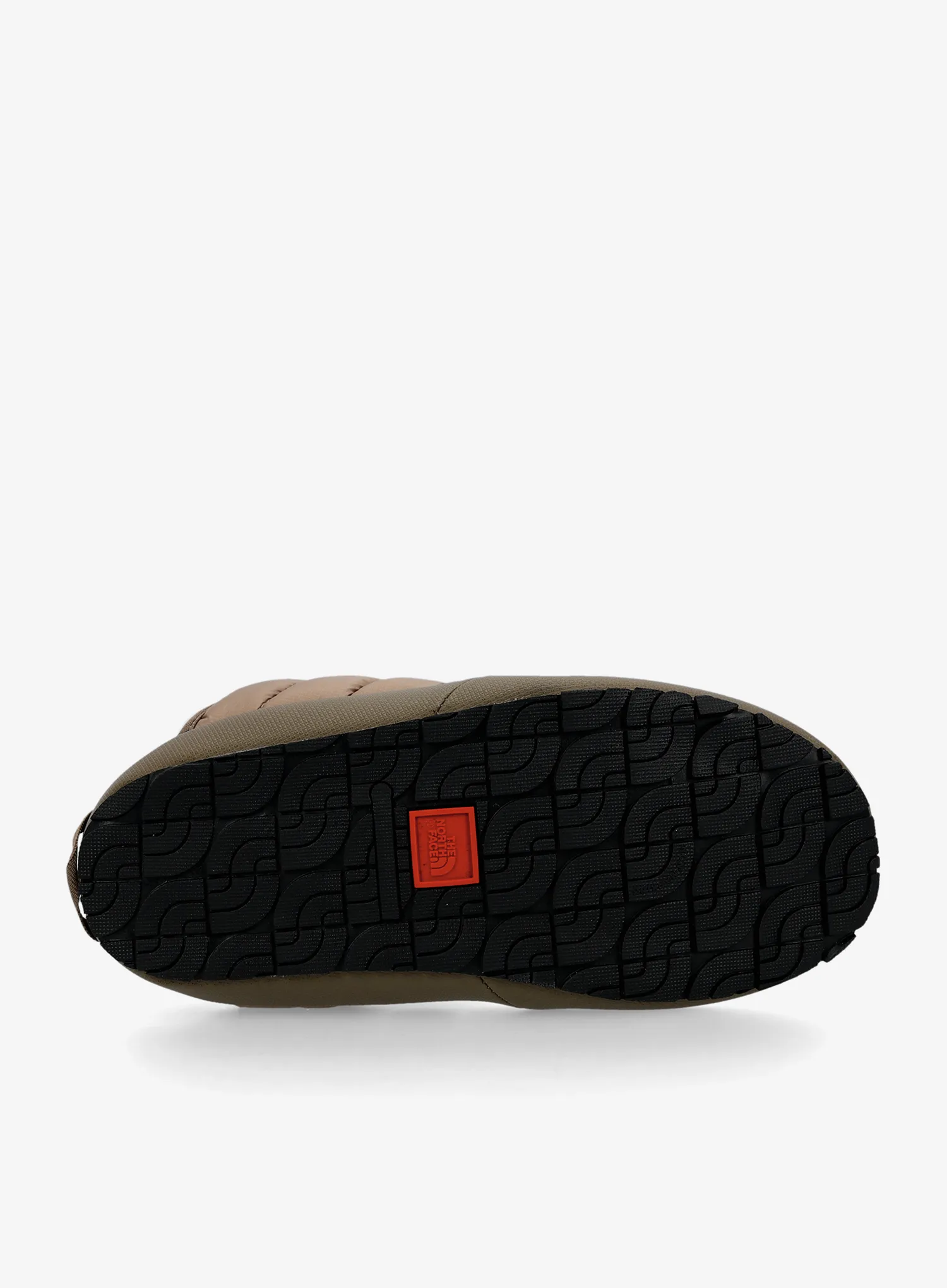 Papuci calzi de damă The North Face Thermoball Traction Bootie - mushroom grey/mocha brown