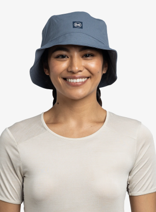Pălărie Buff Adventure Bucket Hat - solid stone blue