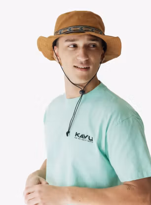 Pălărie Kavu Organic Strap Bucket - caramel