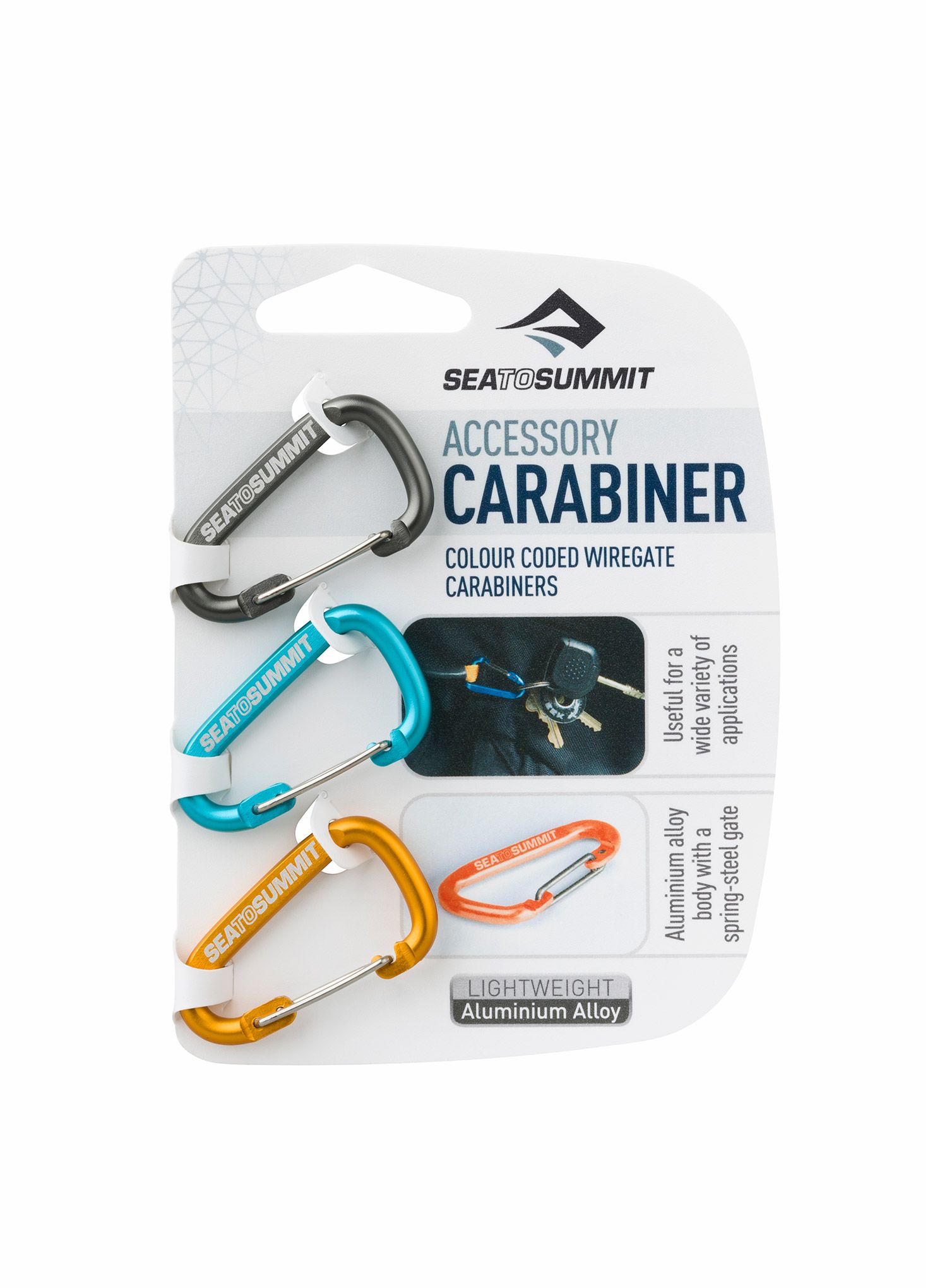 Carabina Sea To Summit Accessory Carabiner Set 3pcs