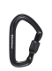 Carabiniera escalada Black Diamond HotForge Screwgate - black