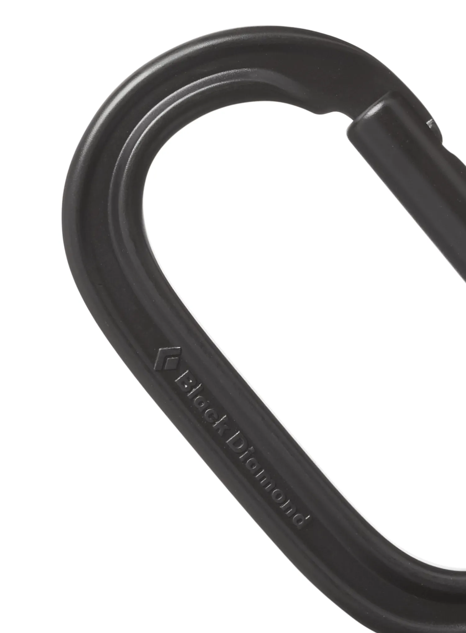 Carabină Black Diamond Oval Keylock Carabiner - black