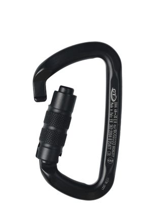 Carabiniera escalada Climbing Technology/SKYLOTEC D-Shape CF TG - black