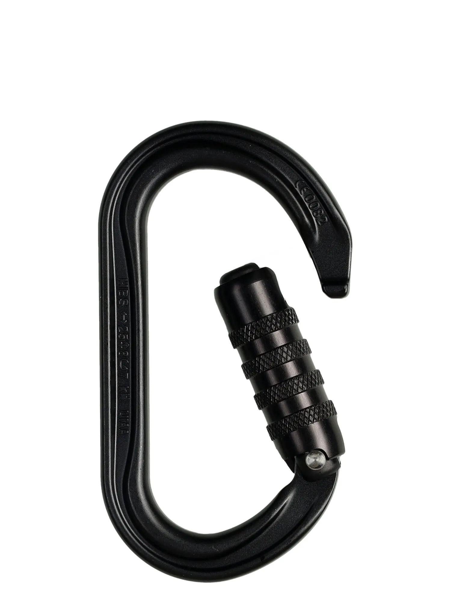 Carabiniera escalada Petzl OK Triact-Lock - black