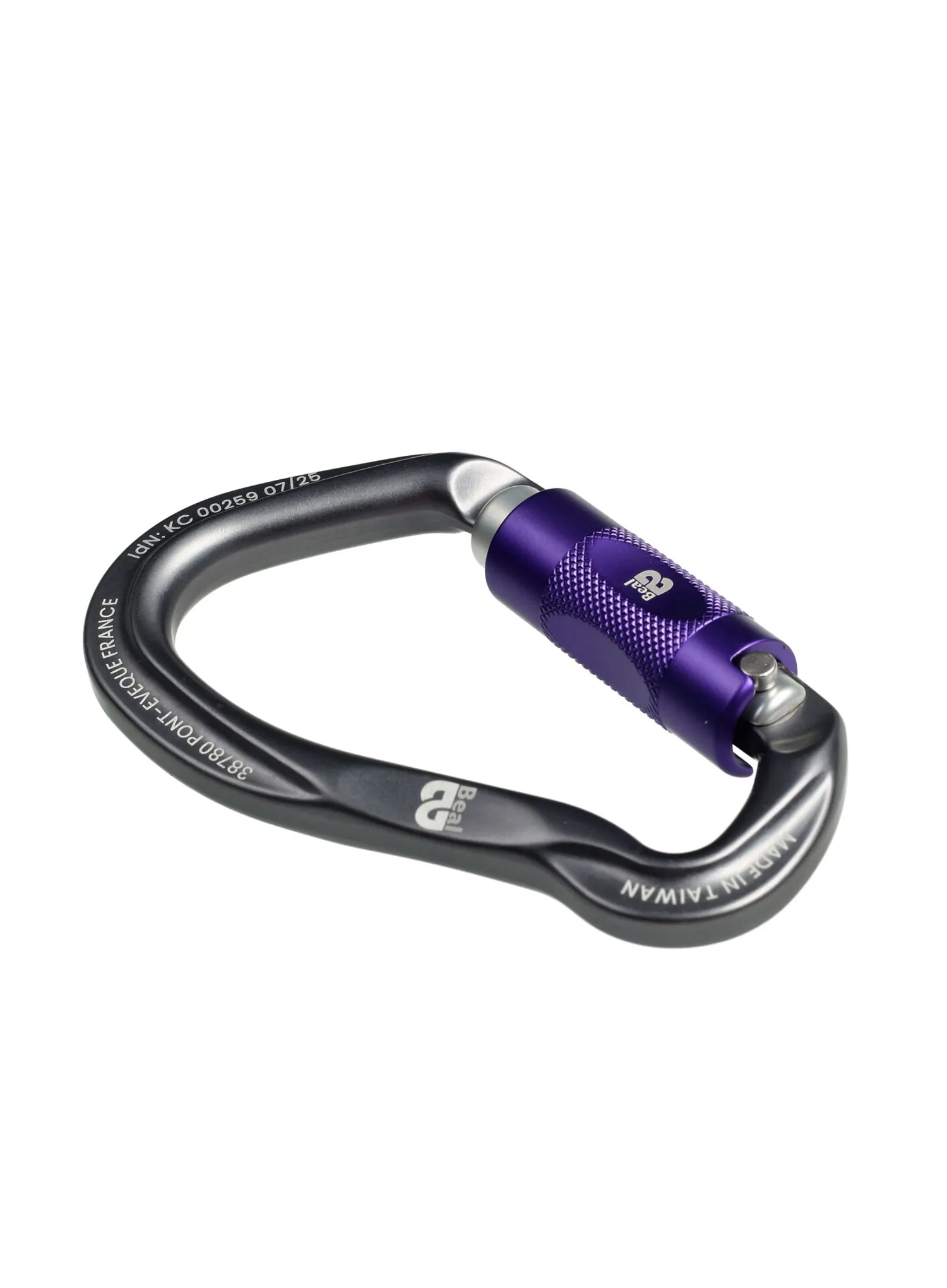 Carabiniera escalada Beal Be Link Bi Matic - darkstone