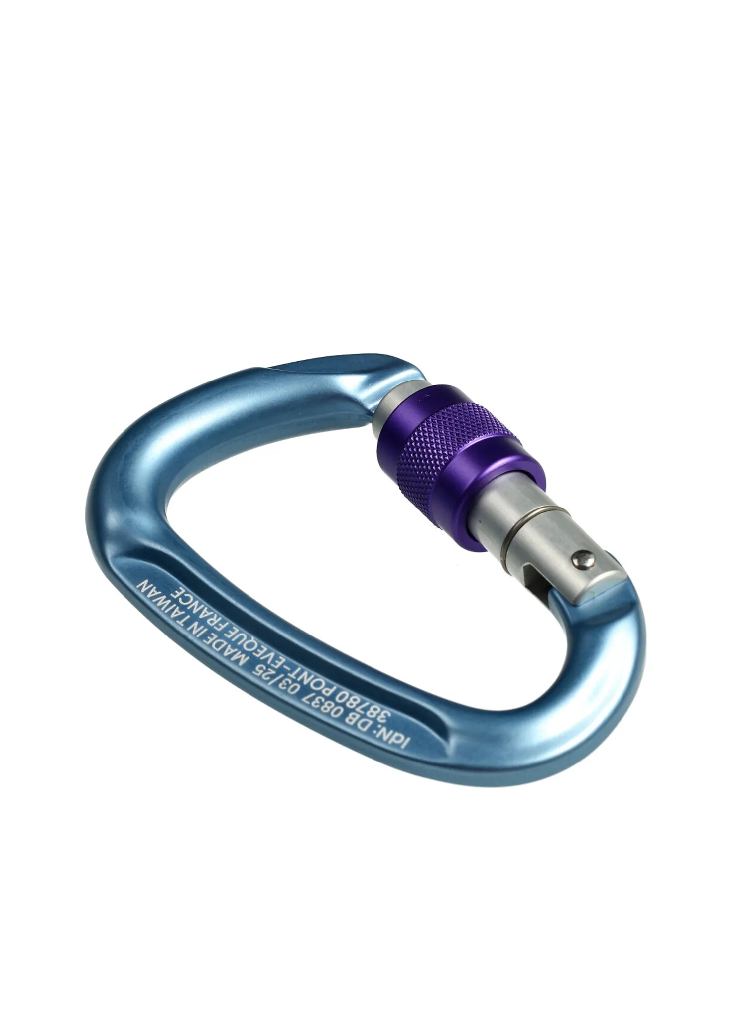 Carabiniera escalada Beal Be One Screw - blue