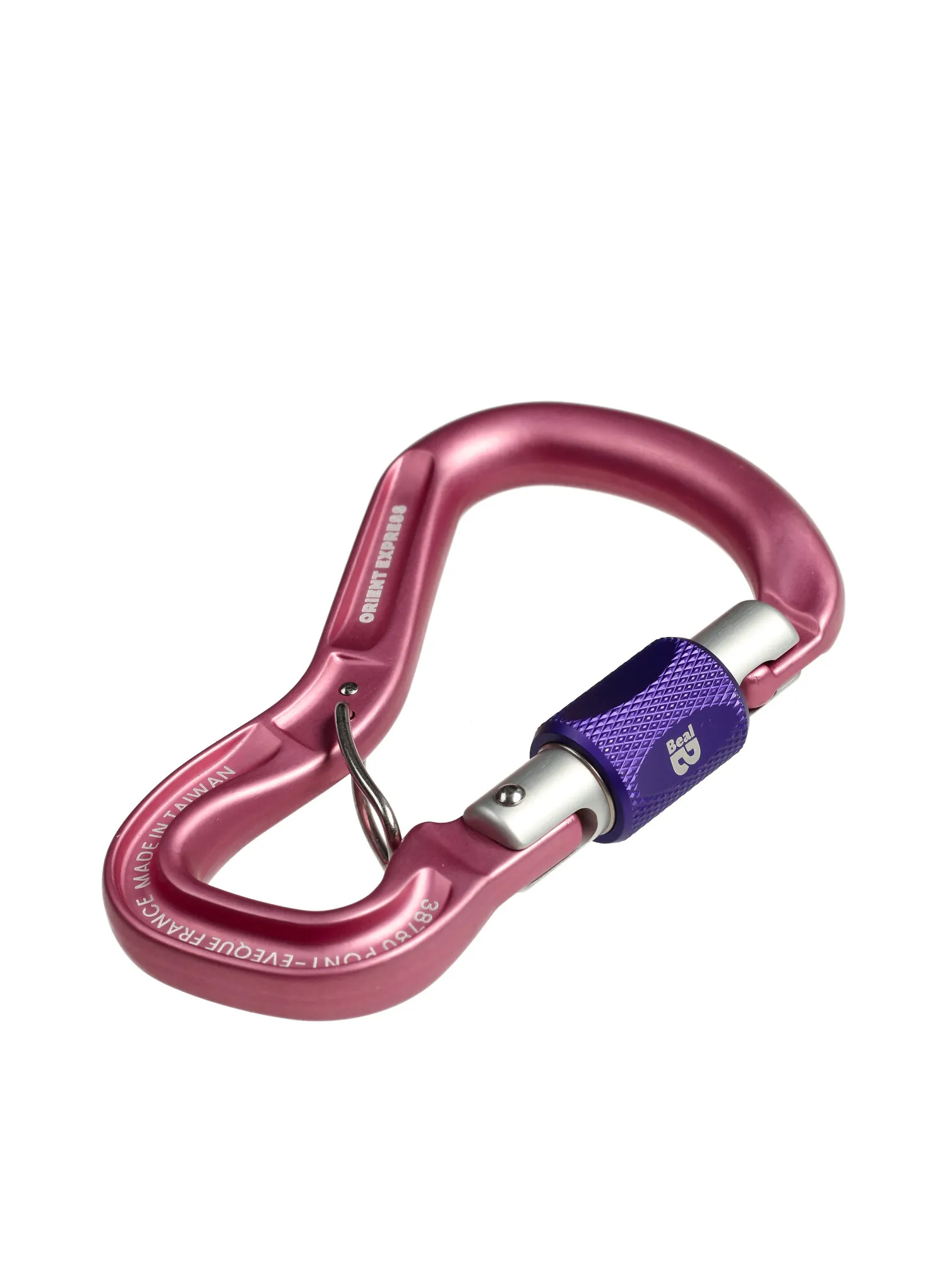 Carabiniera escalada Beal Orient Express - pink