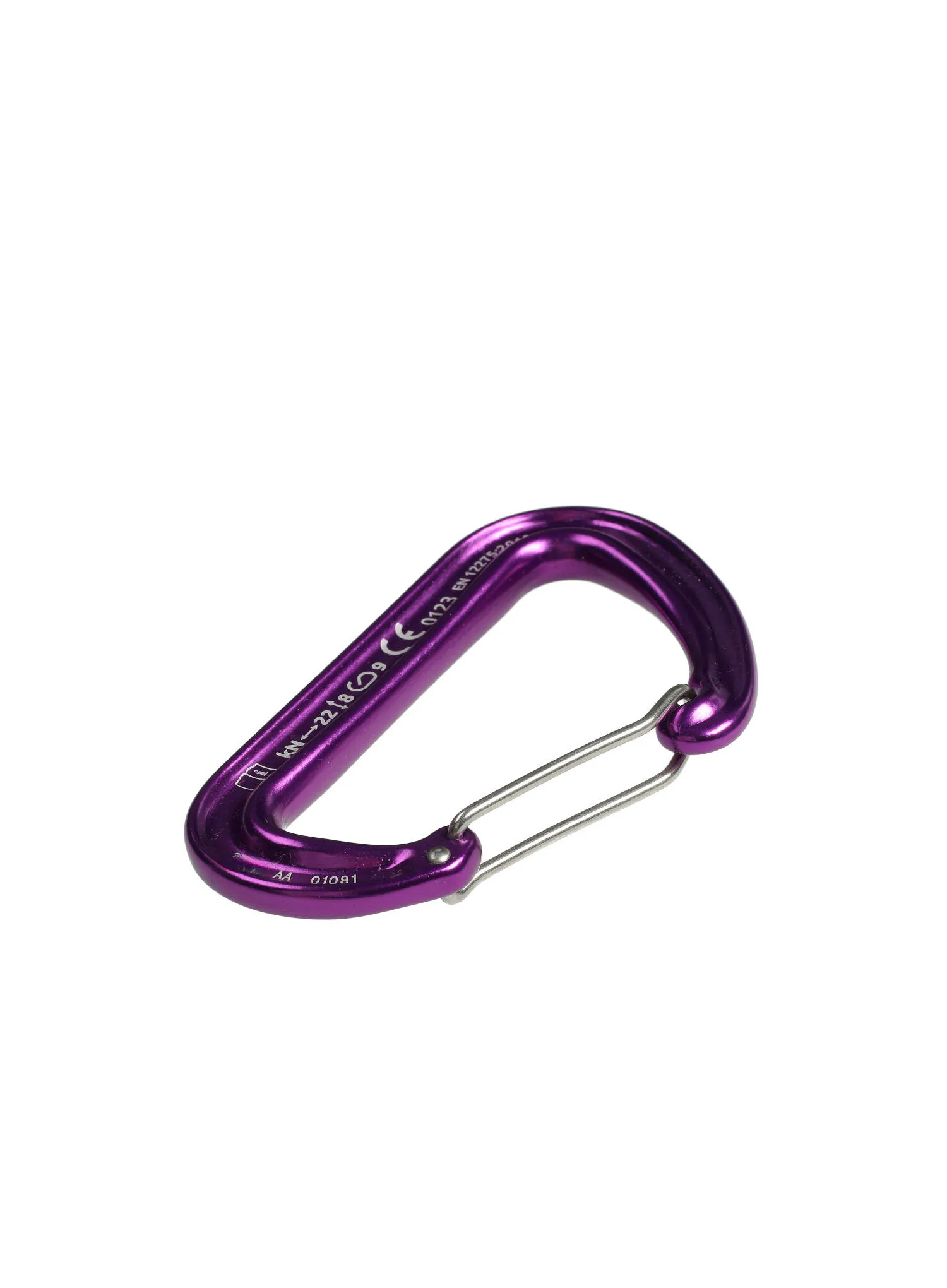 Carabiniera escalada Camp Photon Wire - purple