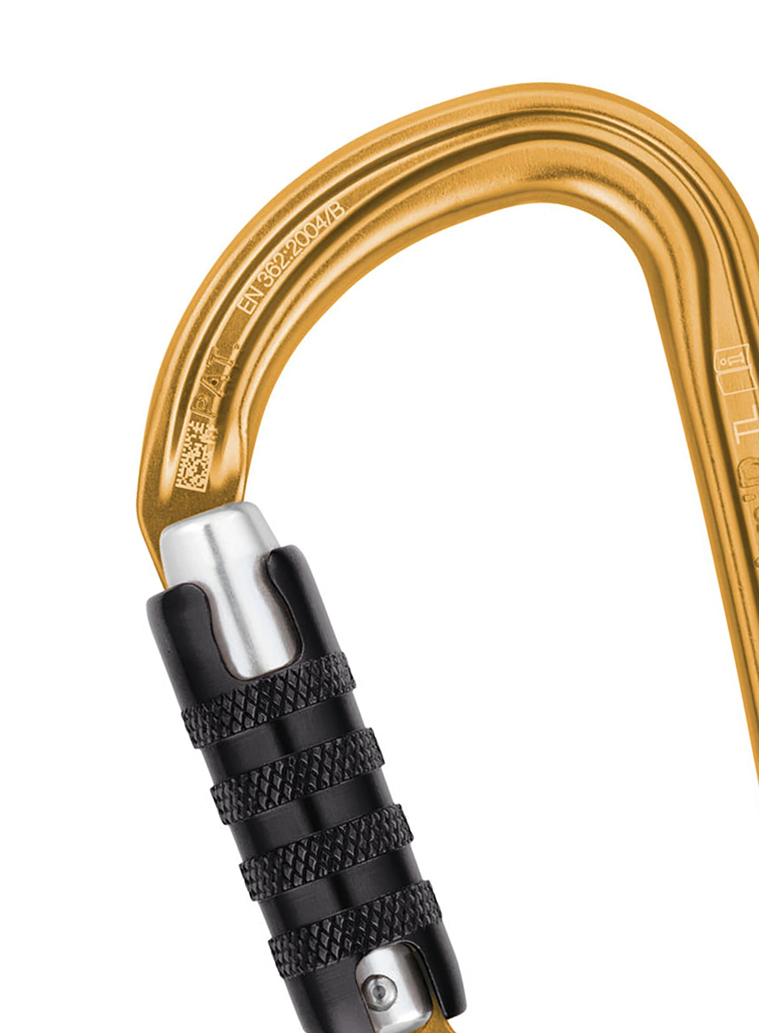 Carabiniera escalada Petzl Am'D Triact-Lock - gold