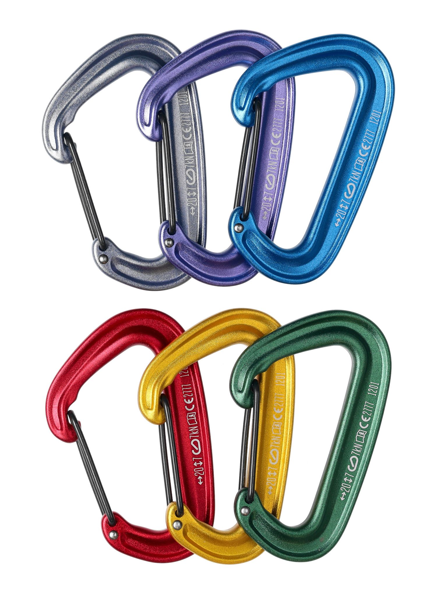 Set carabiniere Black Diamond MiniWire Rackpack