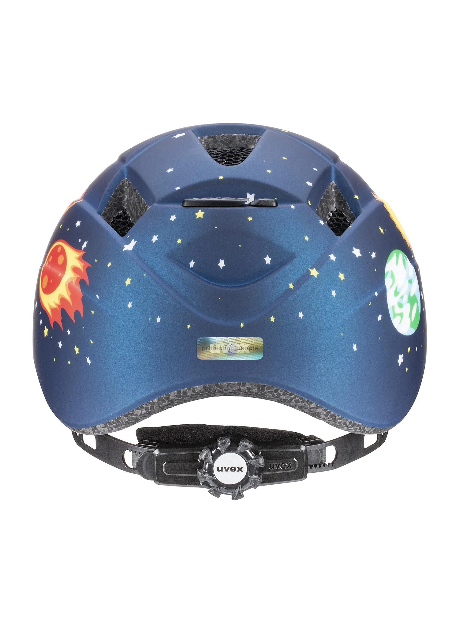 Cască de bicicletă pentru copii Uvex Kid 2 CC - dark blue rocket matt