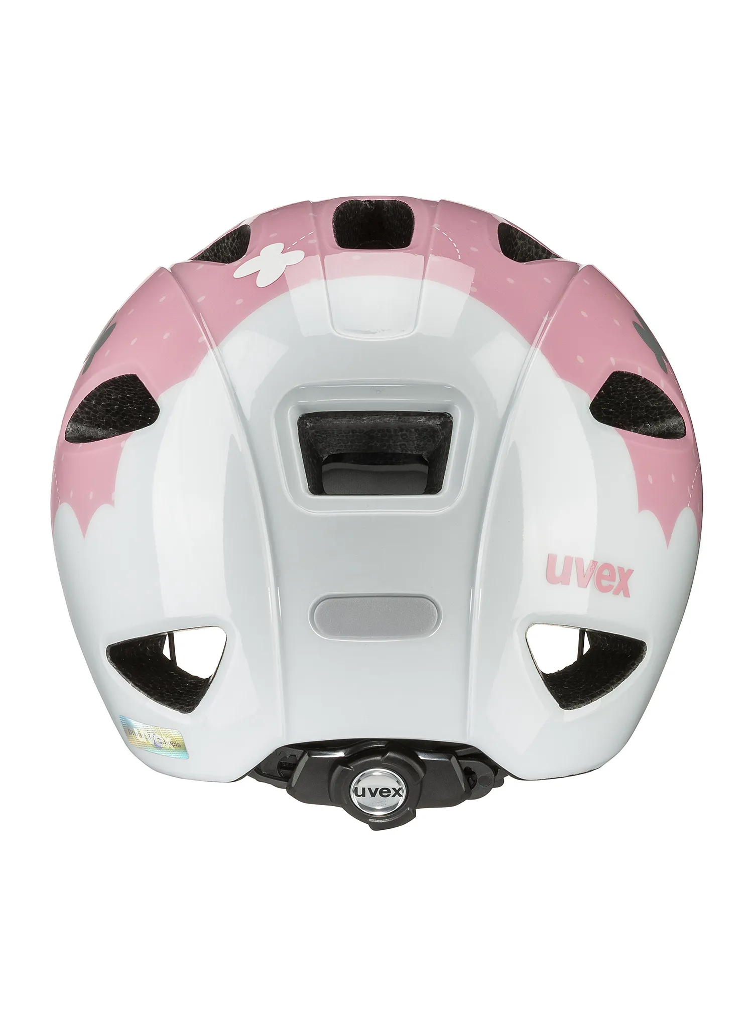 Cască de bicicletă pentru copii Uvex Oyo Style - butterfly pink