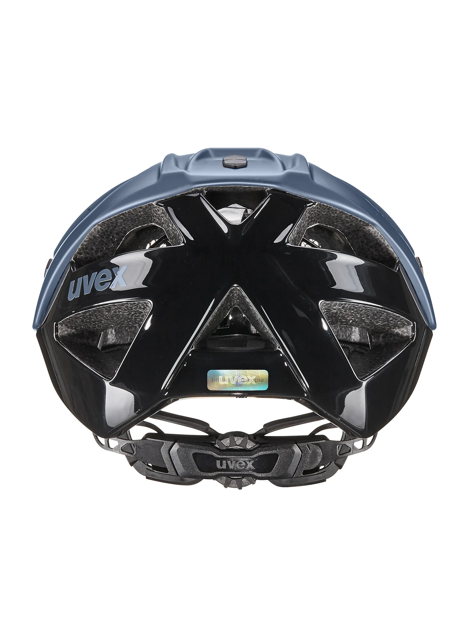 Casca bicicleta Uvex Quatro CC - dusk blue/black matt