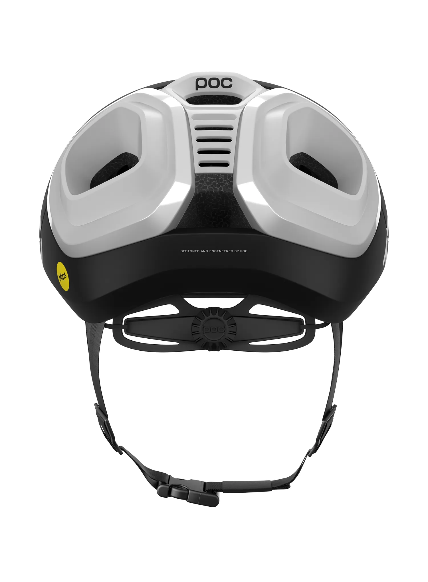 Casca ciclism sosea POC Amidal - uranium blk mat/hydrogen white