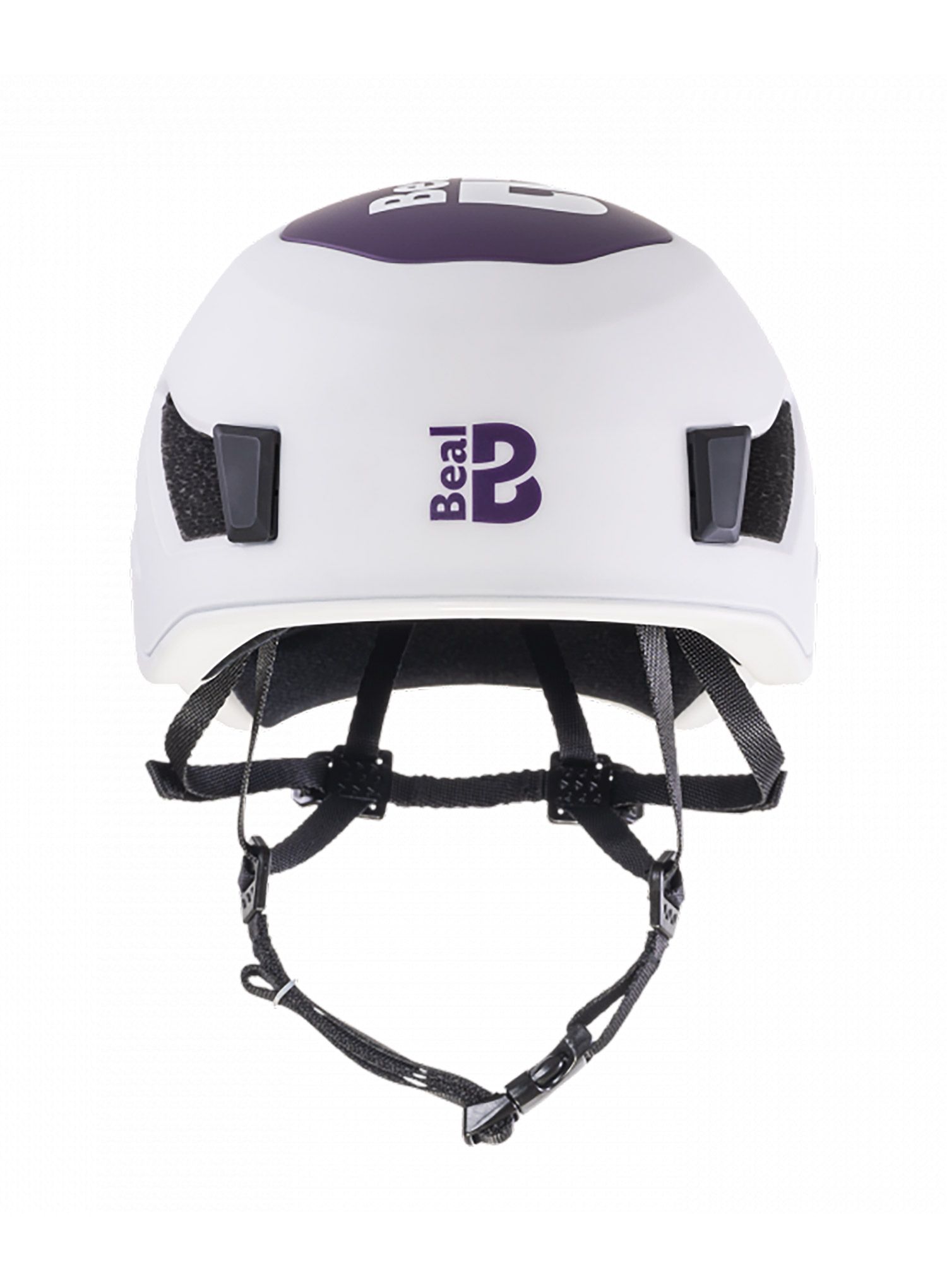 Casca escalada Beal Indy - white/purple