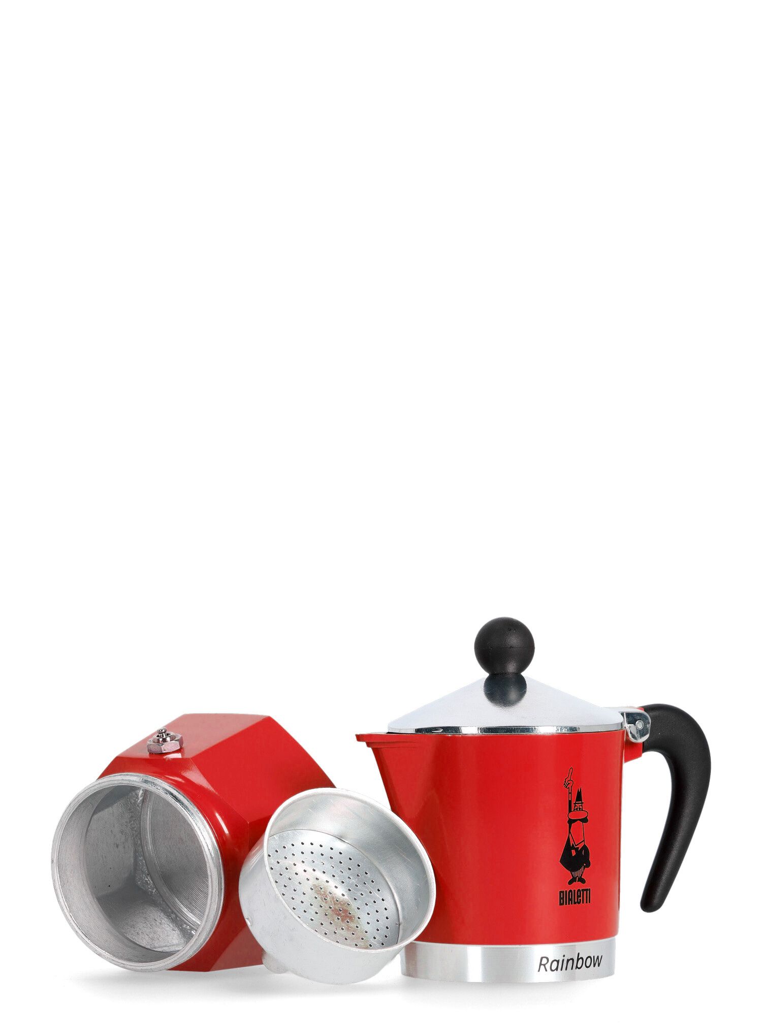 Cafetiera de voiaj Bialetti Rainbow 3TZ - red